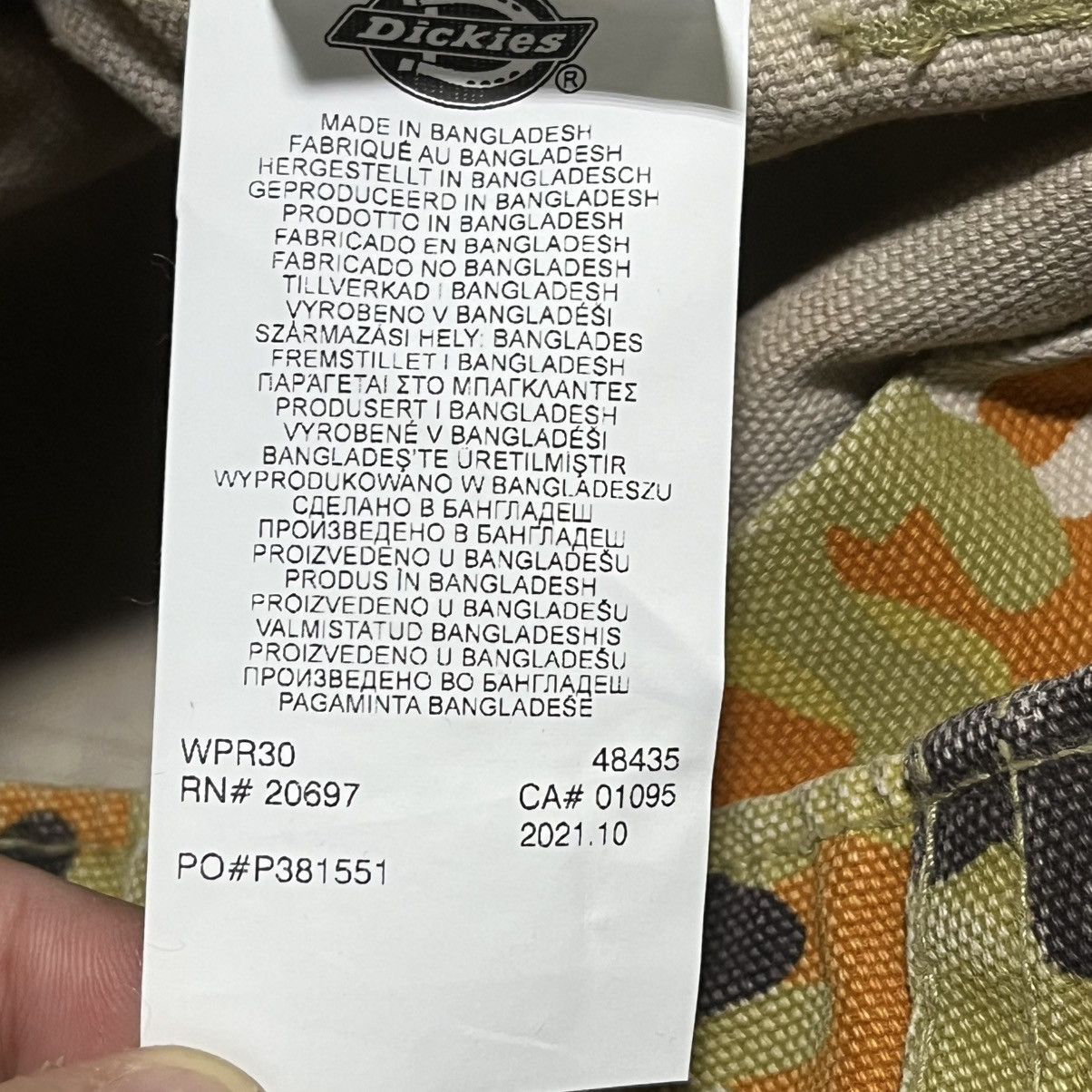 Dickies Vintage Dickies Camo Pants Denim Camouflage Utility NEW Size US 28 / EU 44 - 9 Thumbnail