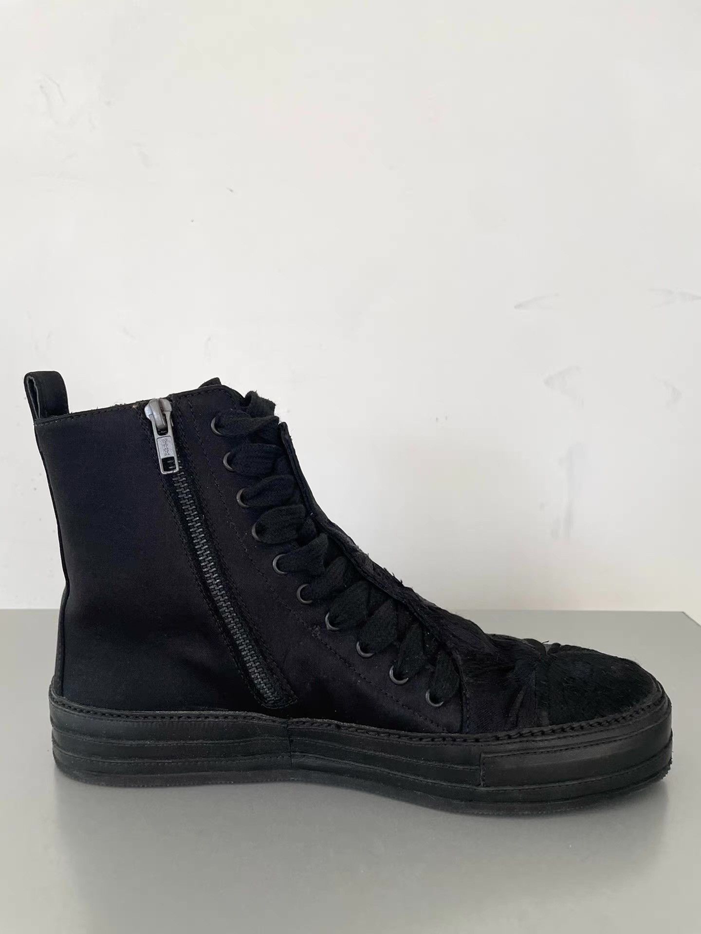 Ann Demeulemeester Ann Demeulemeester Embroidered High-Top Boots。Ｑ21 Size US 7 / EU 40 - 5 Thumbnail