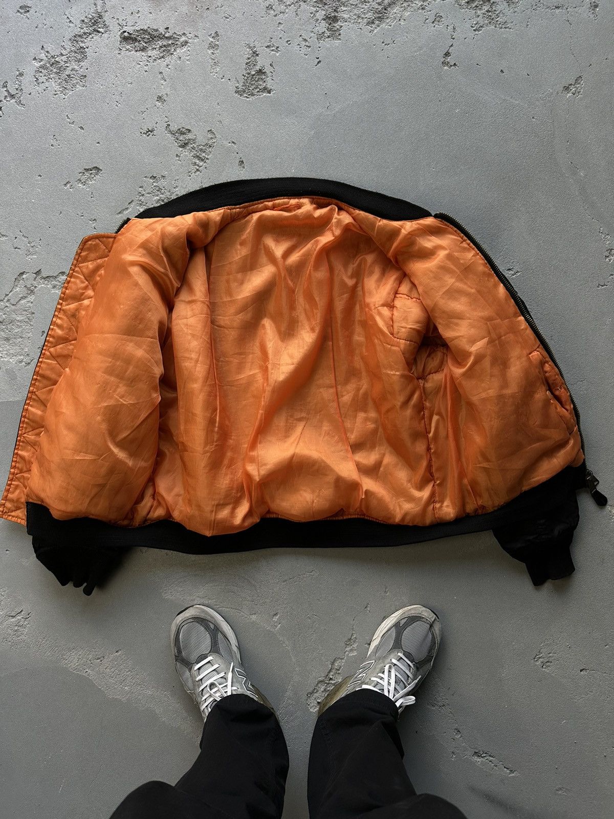 Vintage Vtg 90s USAF RT Industries M1 Reversible Bomber Jacket XL Size US XL / EU 56 / 4 - 7 Thumbnail
