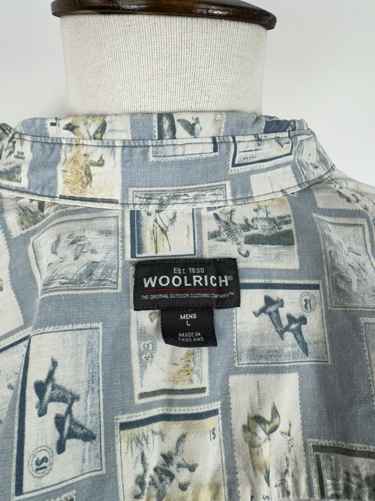Vintage × Woolrich Woolen Mills Men’s Vintage Woolrich Long Sleeve Duck Shirt size L Size US L / EU 52-54 / 3 - 7 Thumbnail