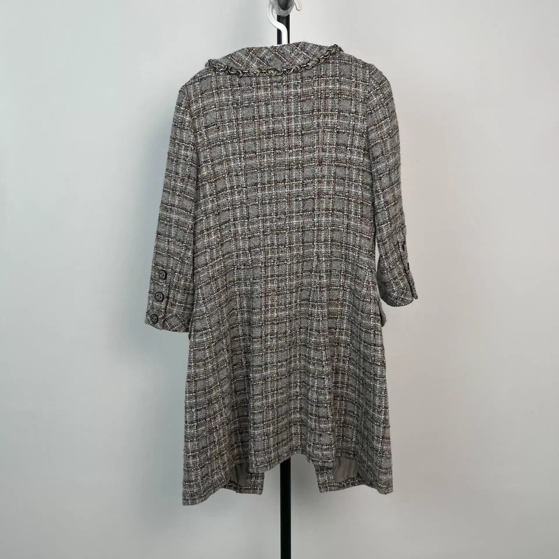 Chanel CHANEL Women's Overcoat Size S / US 4 / IT 40 - 2 Thumbnail