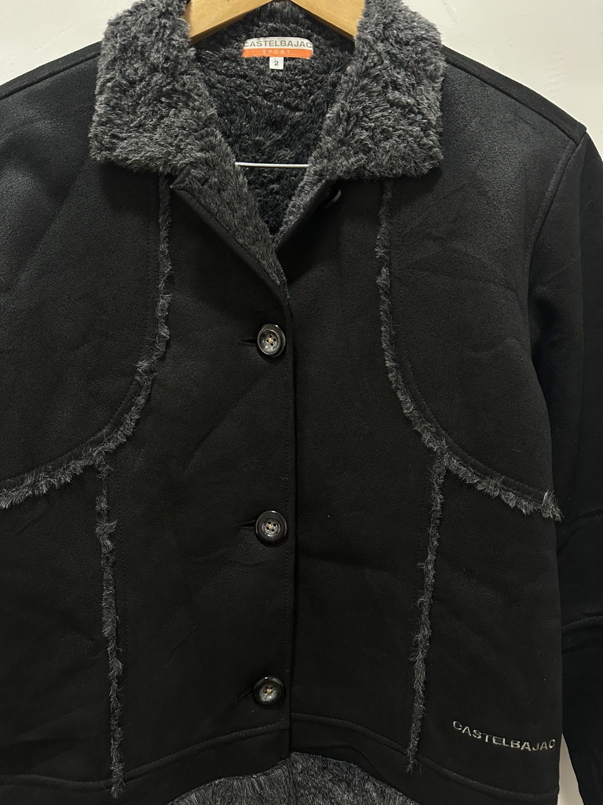 Jean Charles De Castelbajac Jean de castelbajac Mink Fur Jacket Big Logo Design Size XS / US 0-2 / IT 36-38 - 4 Thumbnail