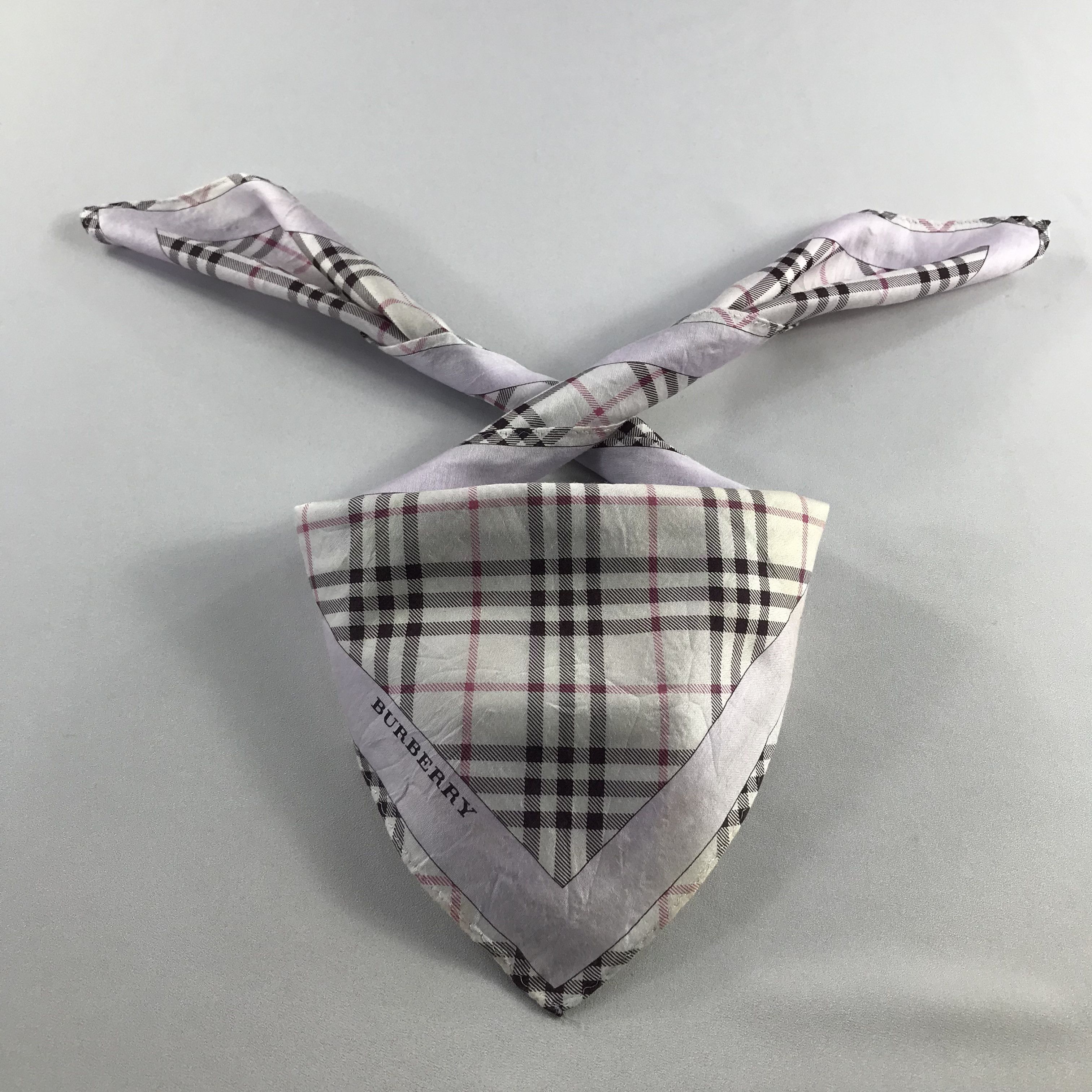 Burberry Burberry Handkerchief / Bandana / Neckerchief C742 Size ONE SIZE - 2 Thumbnail
