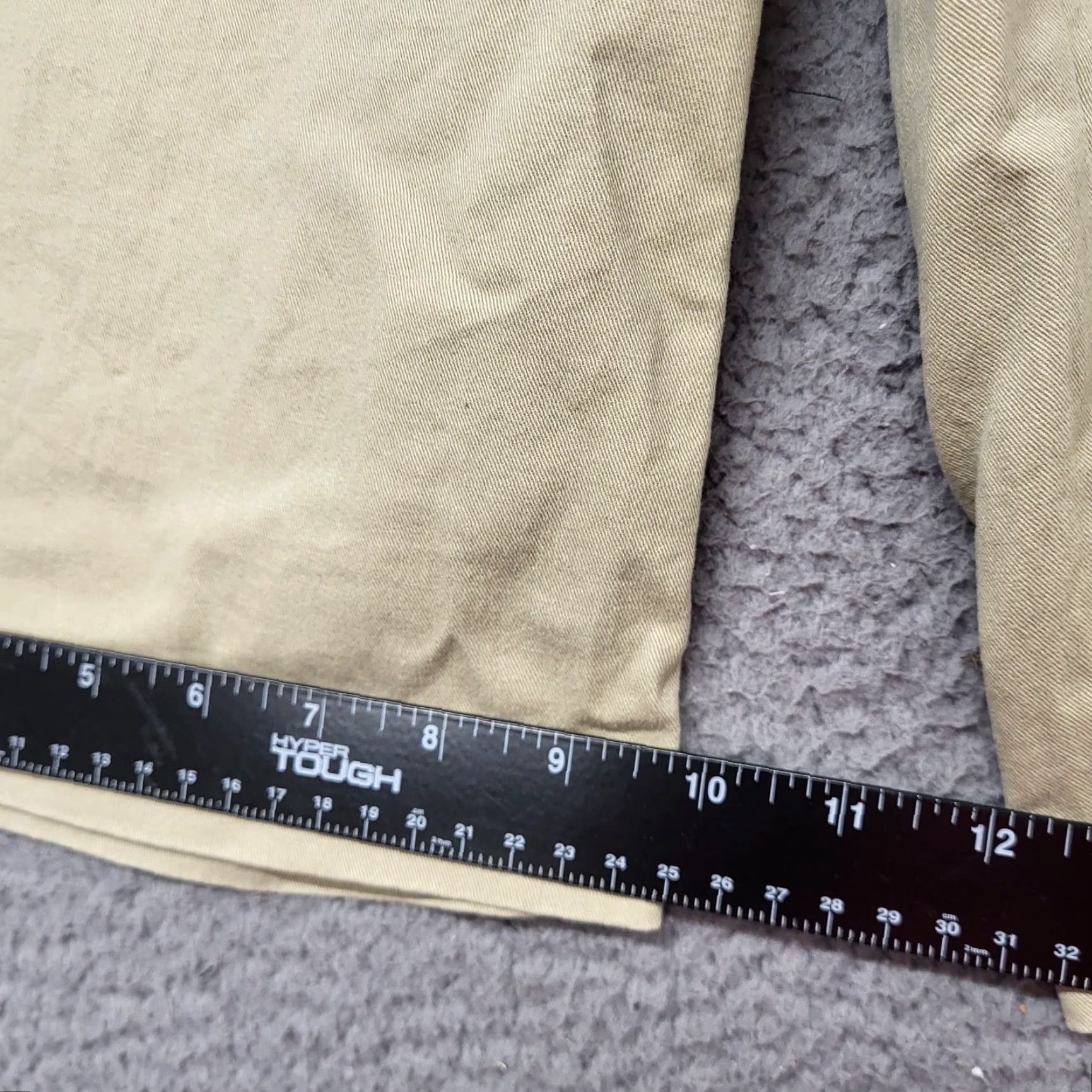 Vintage J. Ferrar Shorts Men's 30 Khaki Chino Denim 100% Cotton Pockets Button Size US 30 / EU 46 - 4 Thumbnail