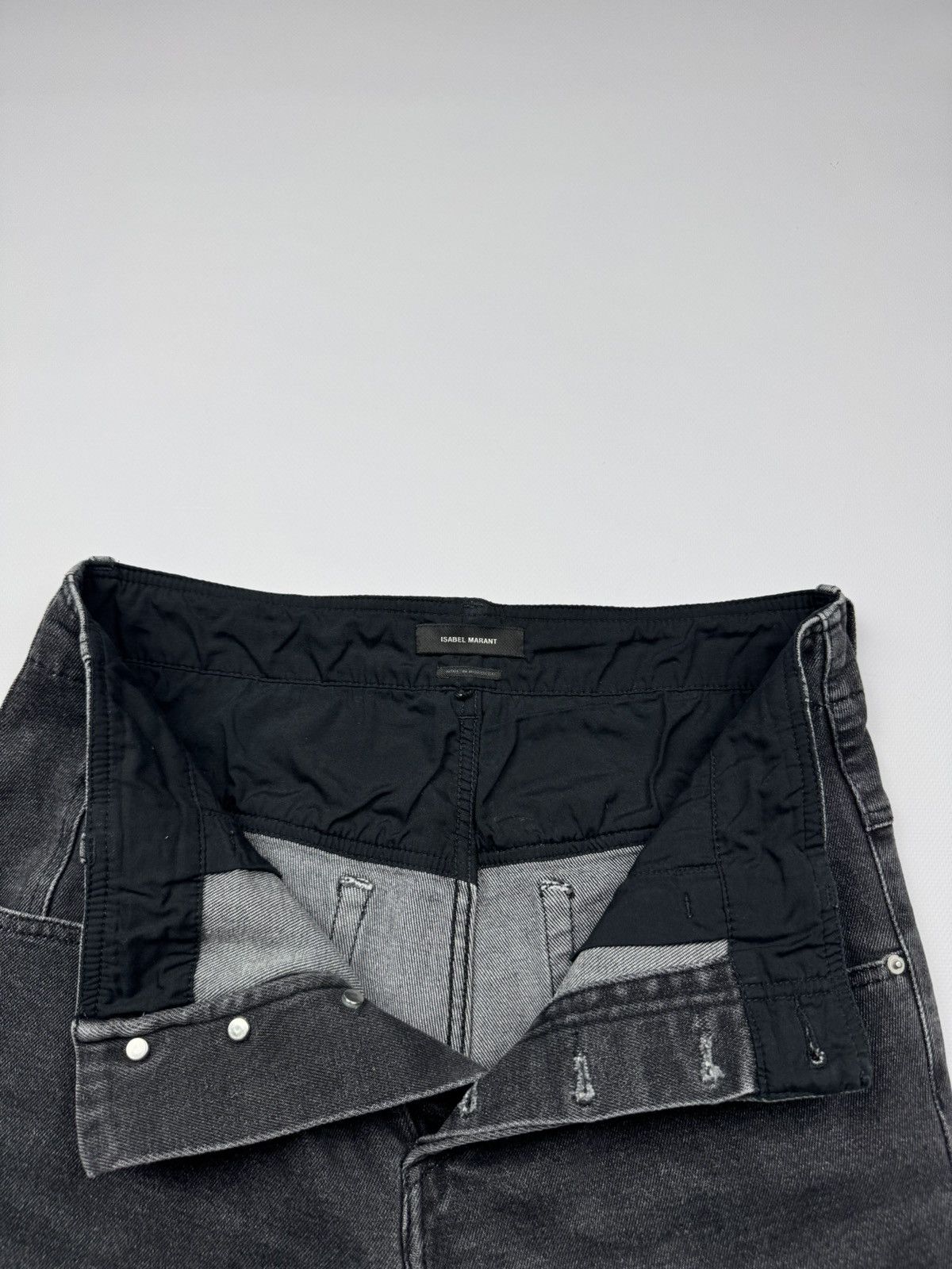 Isabel Marant Isabel Marant Gray Woman's Jeans Size 30" / US 8 / IT 44 - 6 Thumbnail