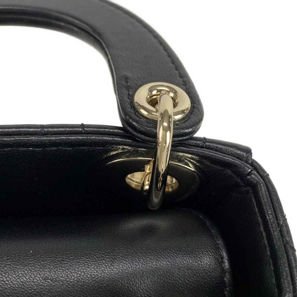 Dior DIOR Lady Dior Micro Bag Handbag Size ONE SIZE - 15 Thumbnail