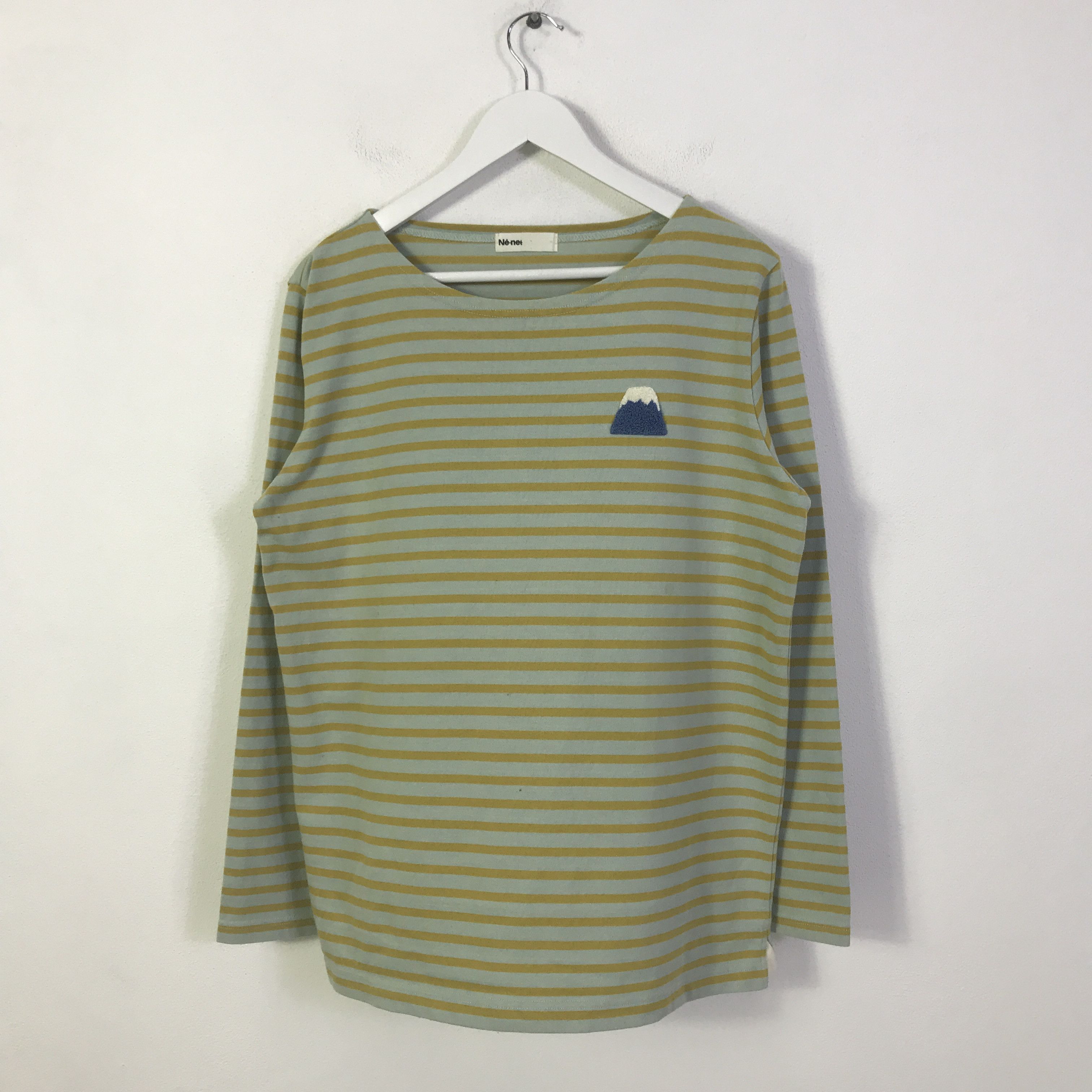 Ne-Net Ne-Net Issey Miyake Striped Design sweatshirt K87B12 Size US M / EU 48-50 / 2 - 1 Thumbnail