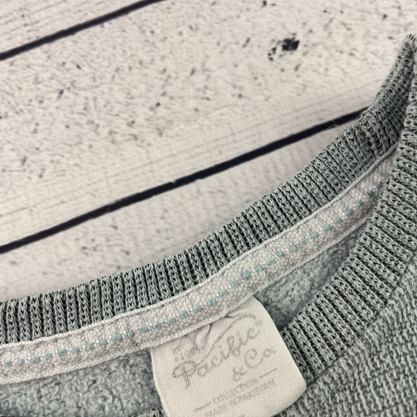 CO Pacific Mackinic Island Sweatshirt Women's Large Gray Shirt Size L / US 10 / IT 46 - 2 Thumbnail