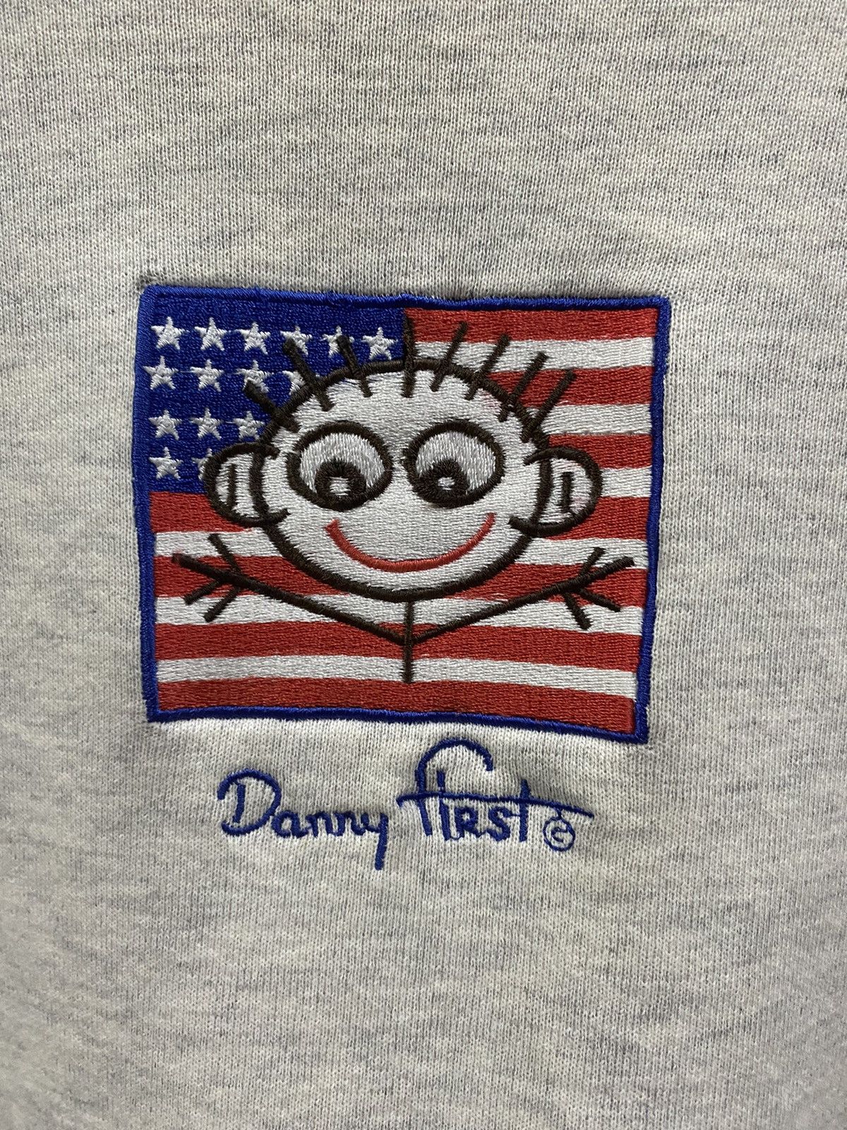 Vintage Vintage DANNY FIRST embroidery logo crewneck Size US L / EU 52-54 / 3 - 3 Thumbnail