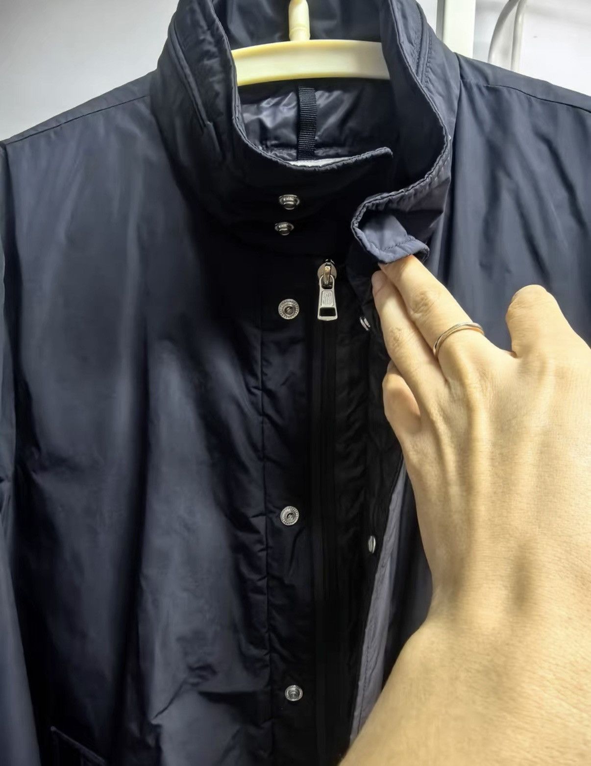 Moncler Moncler Black Down Coat Size US XL / EU 56 / 4 - 3 Thumbnail
