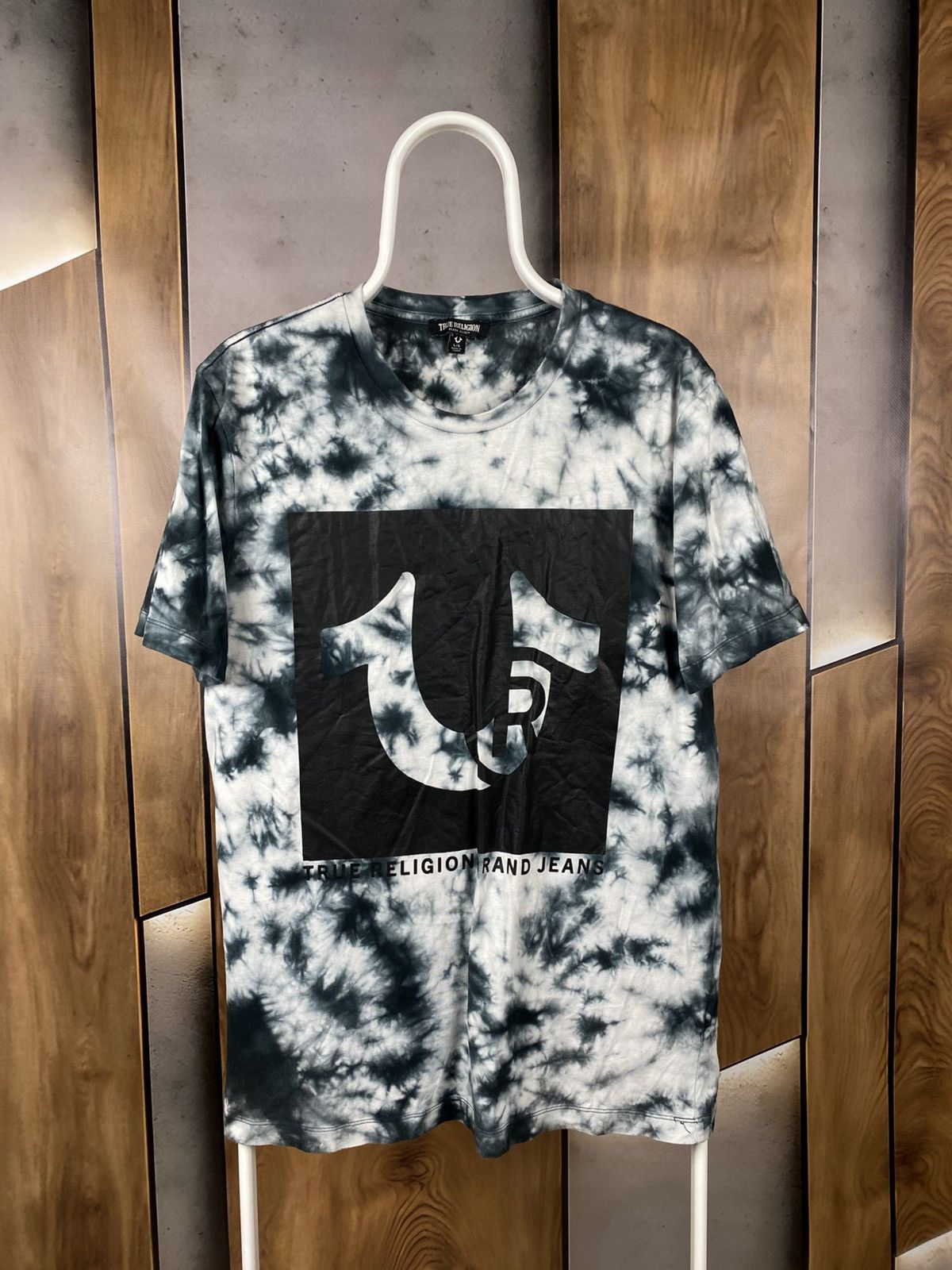 True Religion 🧲T-Shirt True Religion Brand Jeans Big Logo Tie Dye Tee🧲 Size US L / EU 52-54 / 3 - 1 Thumbnail