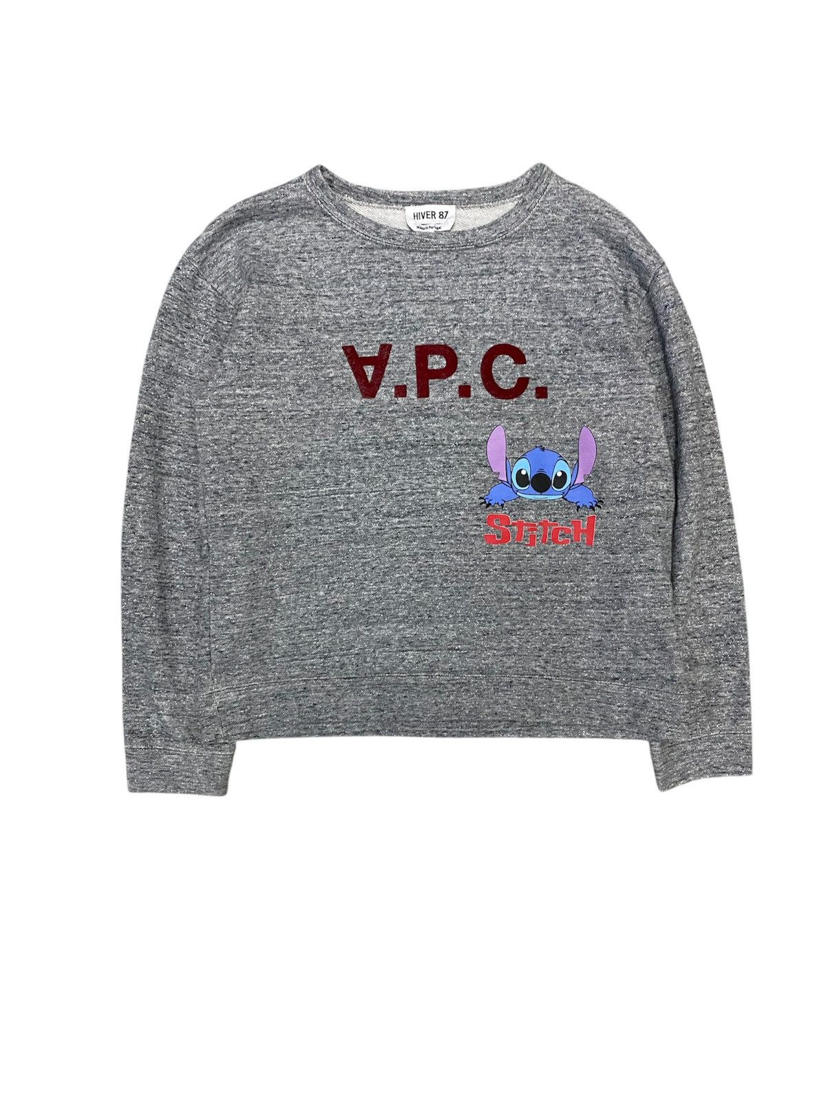 A.P.C. APC x lilo and stitch swetshirt Size S / US 4 / IT 40 - 1 Thumbnail