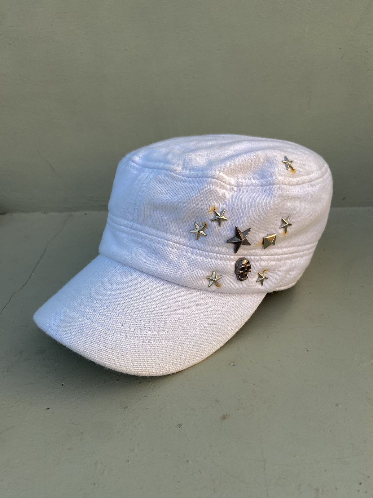 If Six Was Nine 2000s star & button studded ifsixwasnine patrol hat Size ONE SIZE - 1 Thumbnail