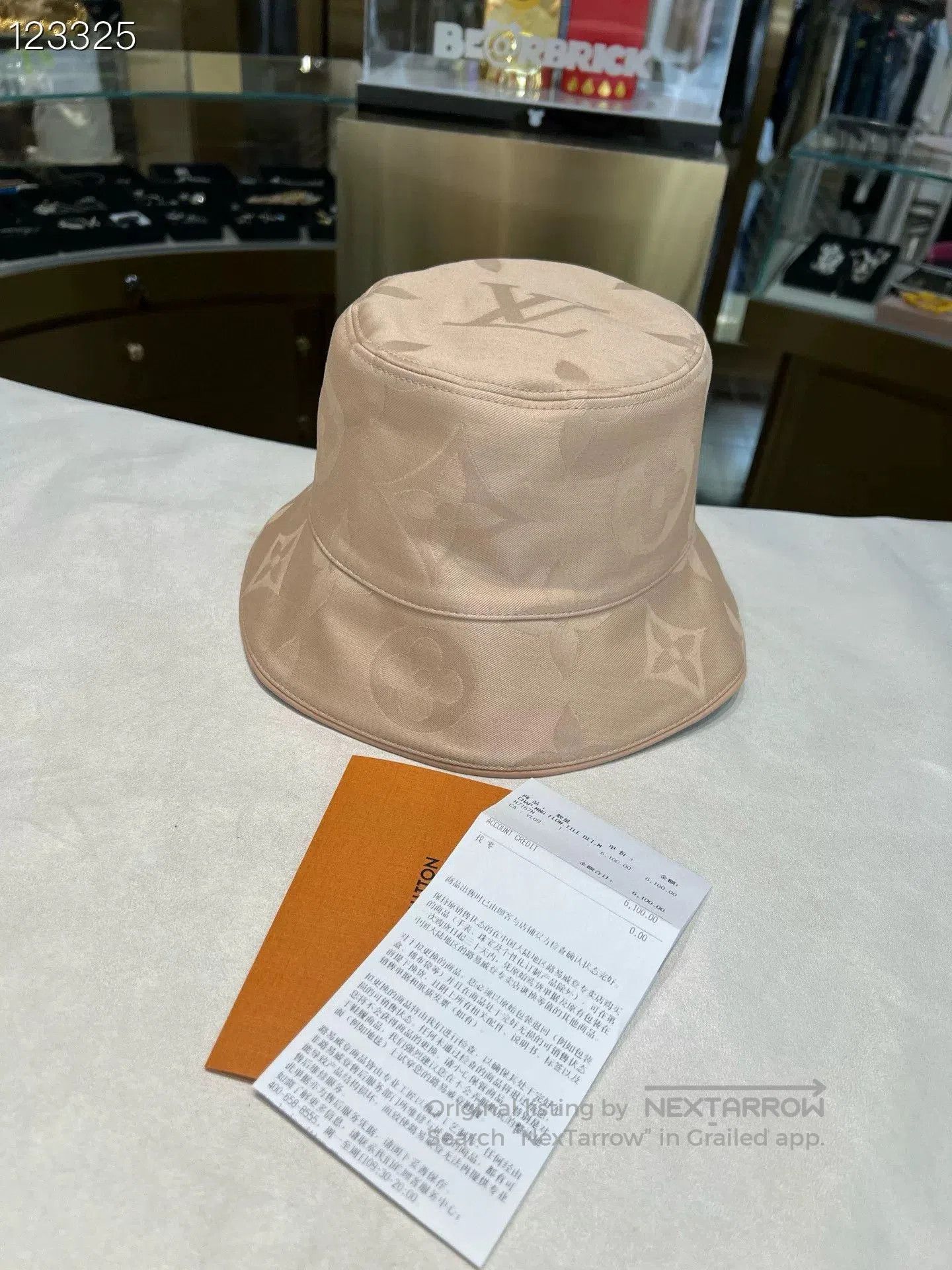 Louis Vuitton Women's Reversible Floral Letter Bucket Hat. Size ONE SIZE - 1 Thumbnail