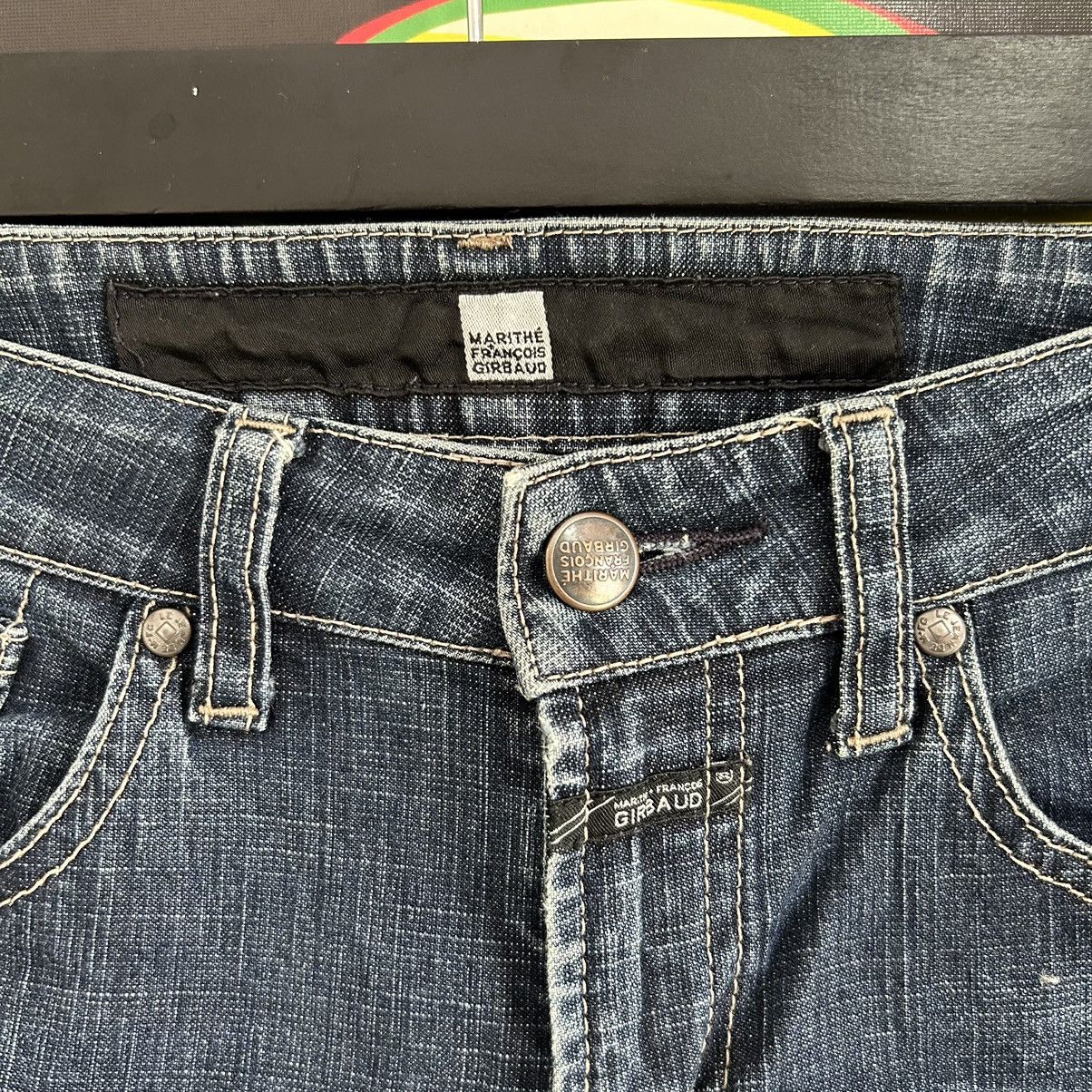 Marithe + Francois Girbaud Vintage Marithe Francois Girbaud Flare Jenas Size 30" / US 8 / IT 44 - 5 Thumbnail