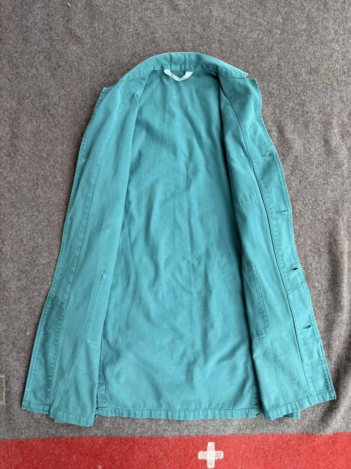 Other Vintage German Workwear Distressed Jacket Size US M / EU 48-50 / 2 - 7 Thumbnail