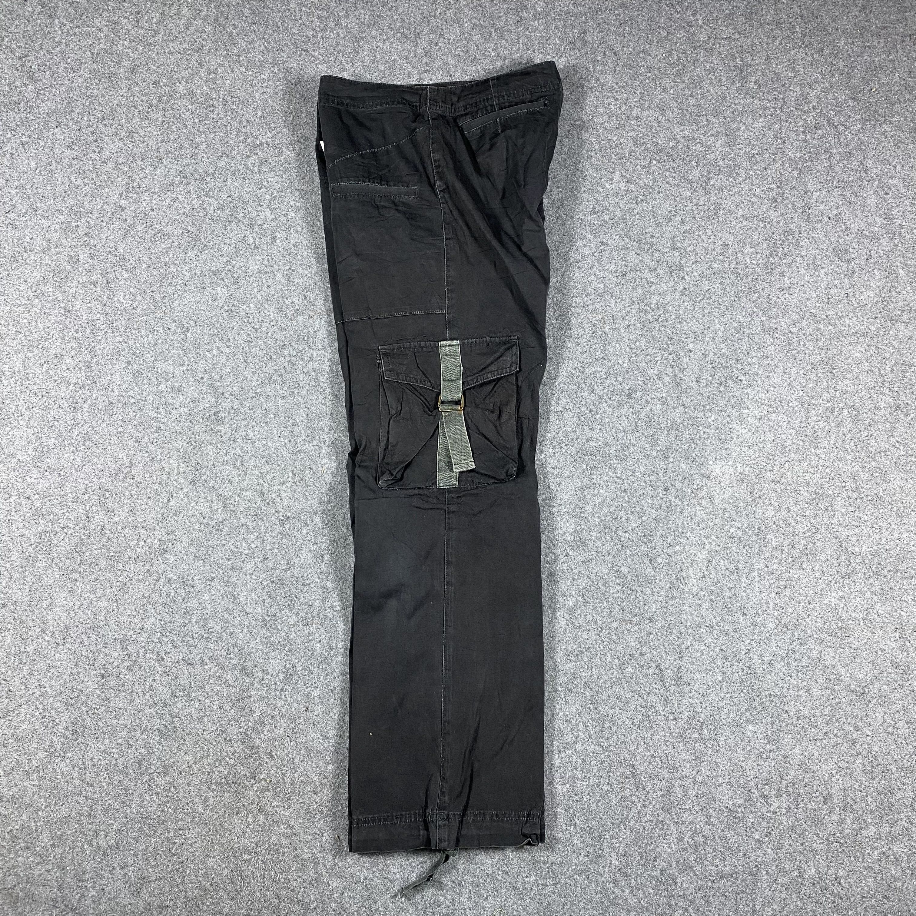 Japanese Brand Faded Mouth Valley Multipocket Cargo Pants Tactical Size US 26 / EU 42 - 9 Thumbnail
