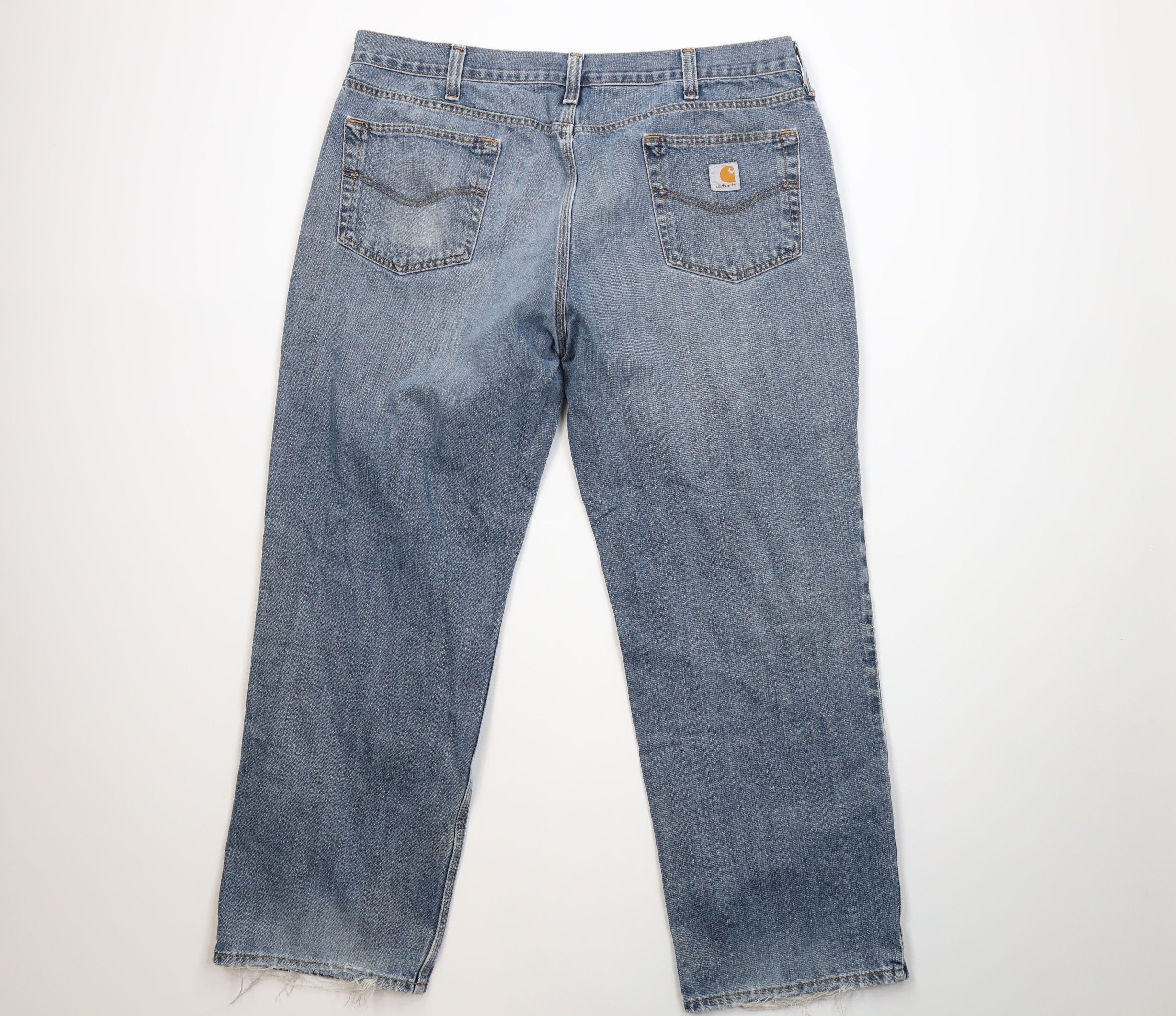 Carhartt Vintage Y2K Carhartt Relaxed Fit Wide Leg Denim Jeans Blue Size US 40 / EU 56 - 11 Thumbnail