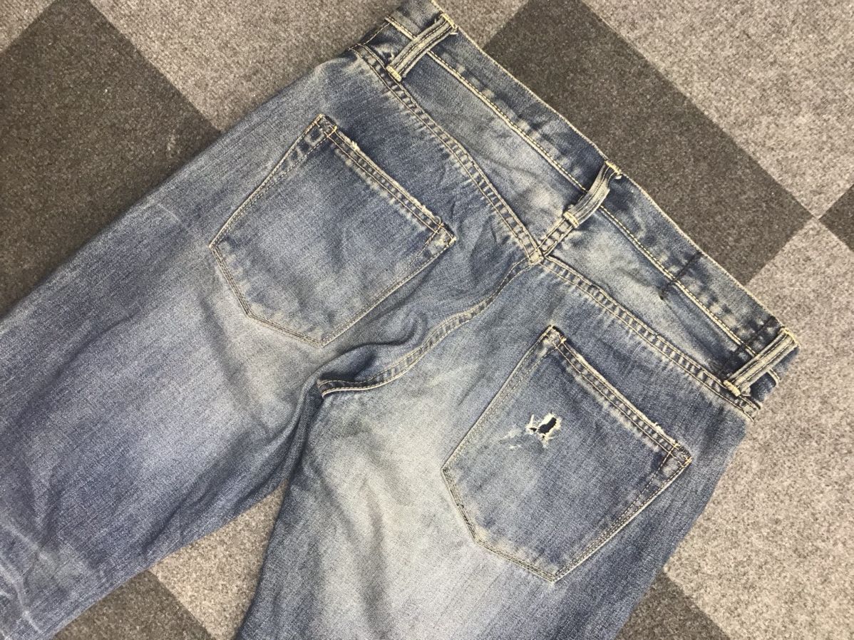 Japanese Brand fin&Sons Japan Distressed Redline Selvedge Jeans Size US 34 / EU 50 - 15 Thumbnail