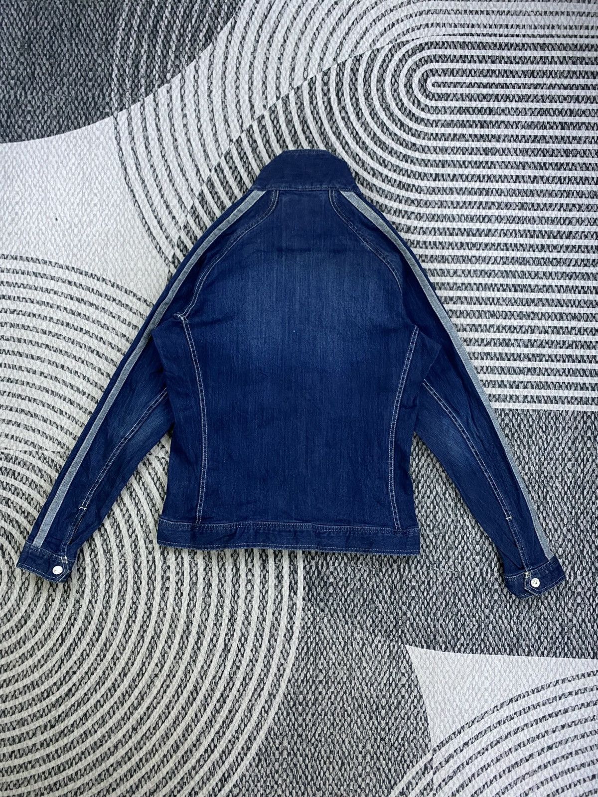 Japanese Brand Vintage Tora Workwear Stretch Longsleeve Denim Jacket Size US M / EU 48-50 / 2 - 3 Thumbnail