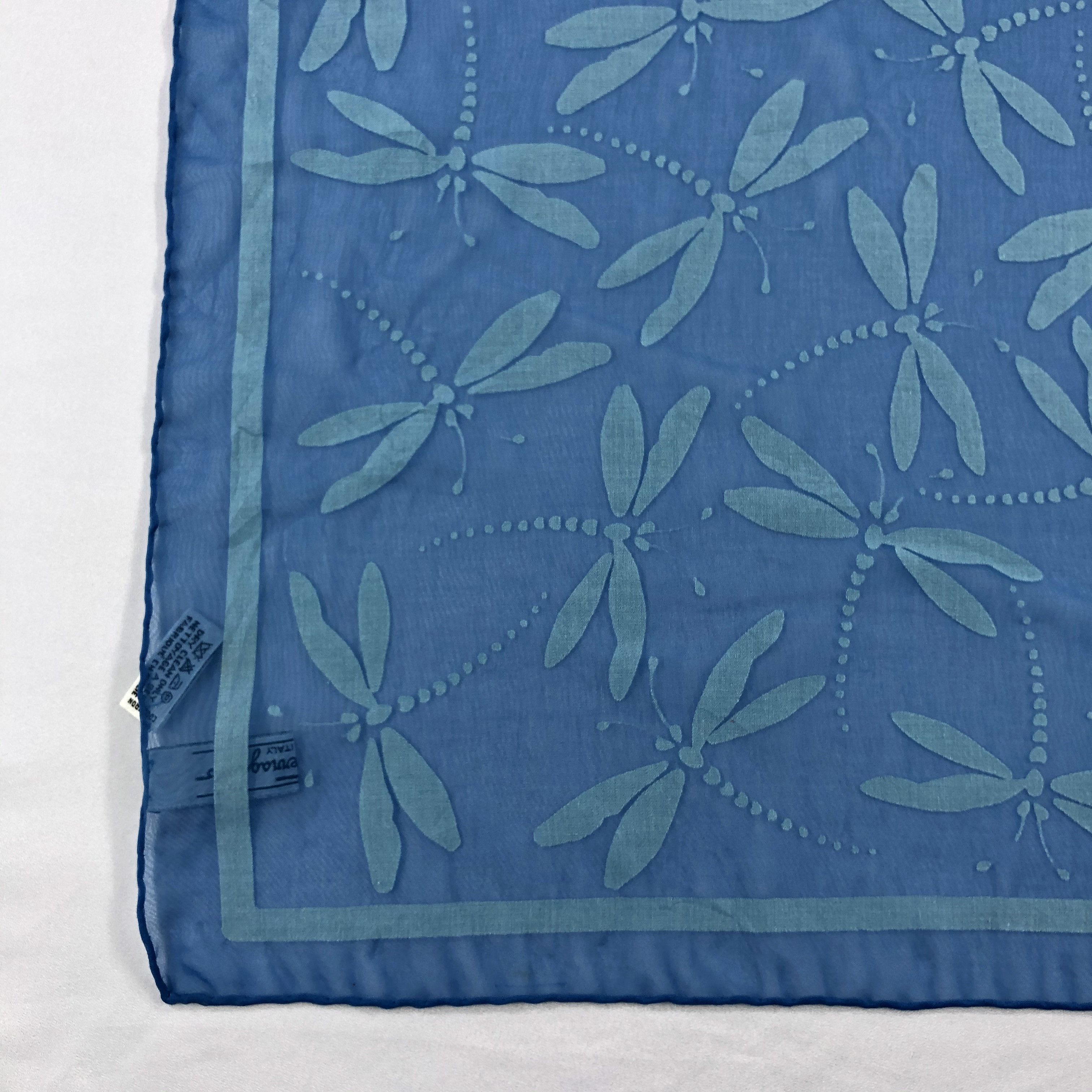 Vintage Vintage Salvatore Ferragamo Silk Scarf Size ONE SIZE - 4 Thumbnail