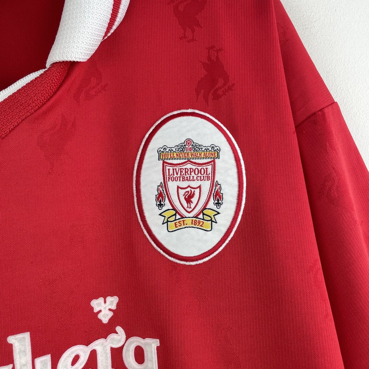 Reebok Vintage Liverpool 1996/1998 Reebok Home Jersey Shirt 46/48 Size US XL / EU 56 / 4 - 3 Thumbnail