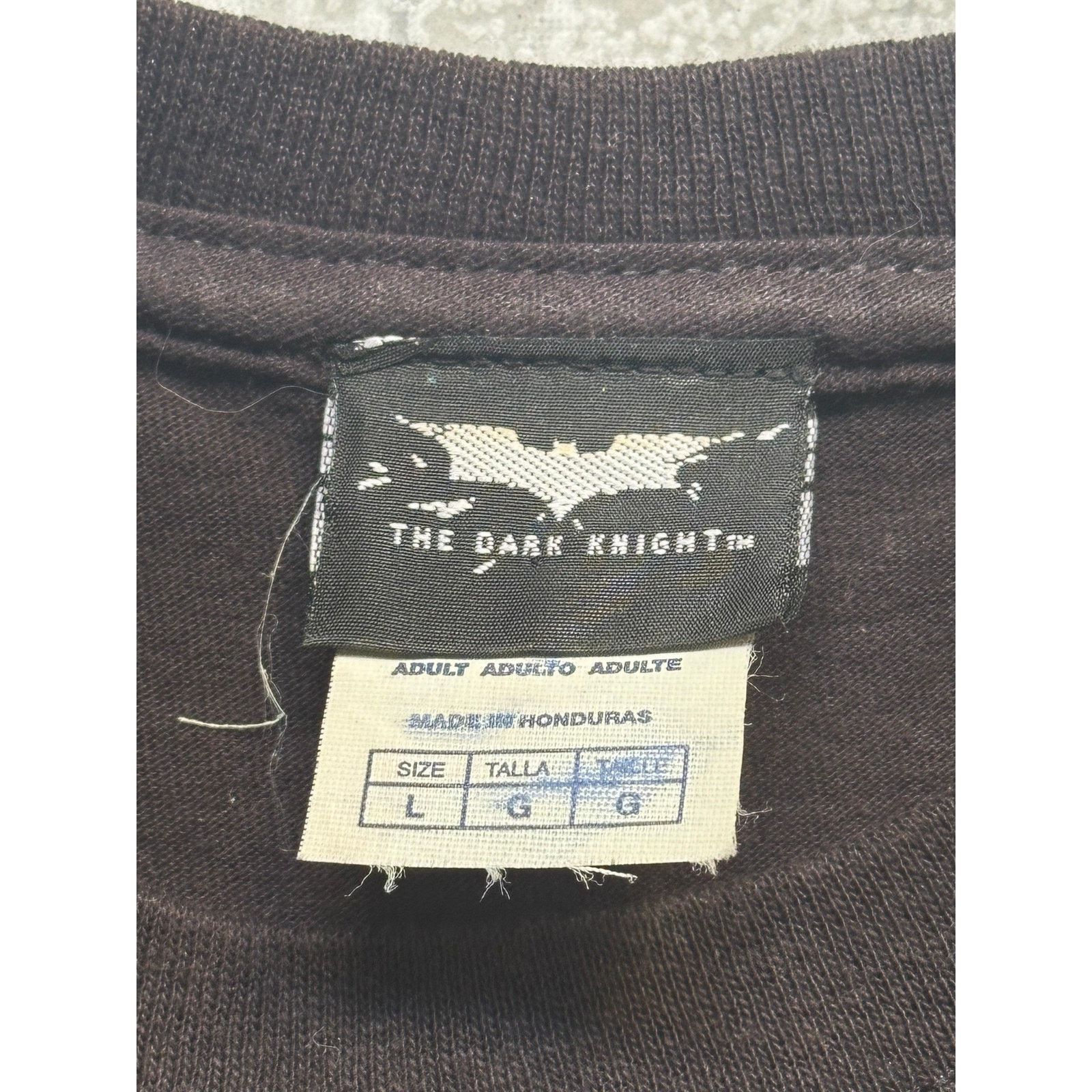 Delta Rare VTG T Shirt Dark Night Joker Movie SZ L Size US L / EU 52-54 / 3 - 9 Thumbnail