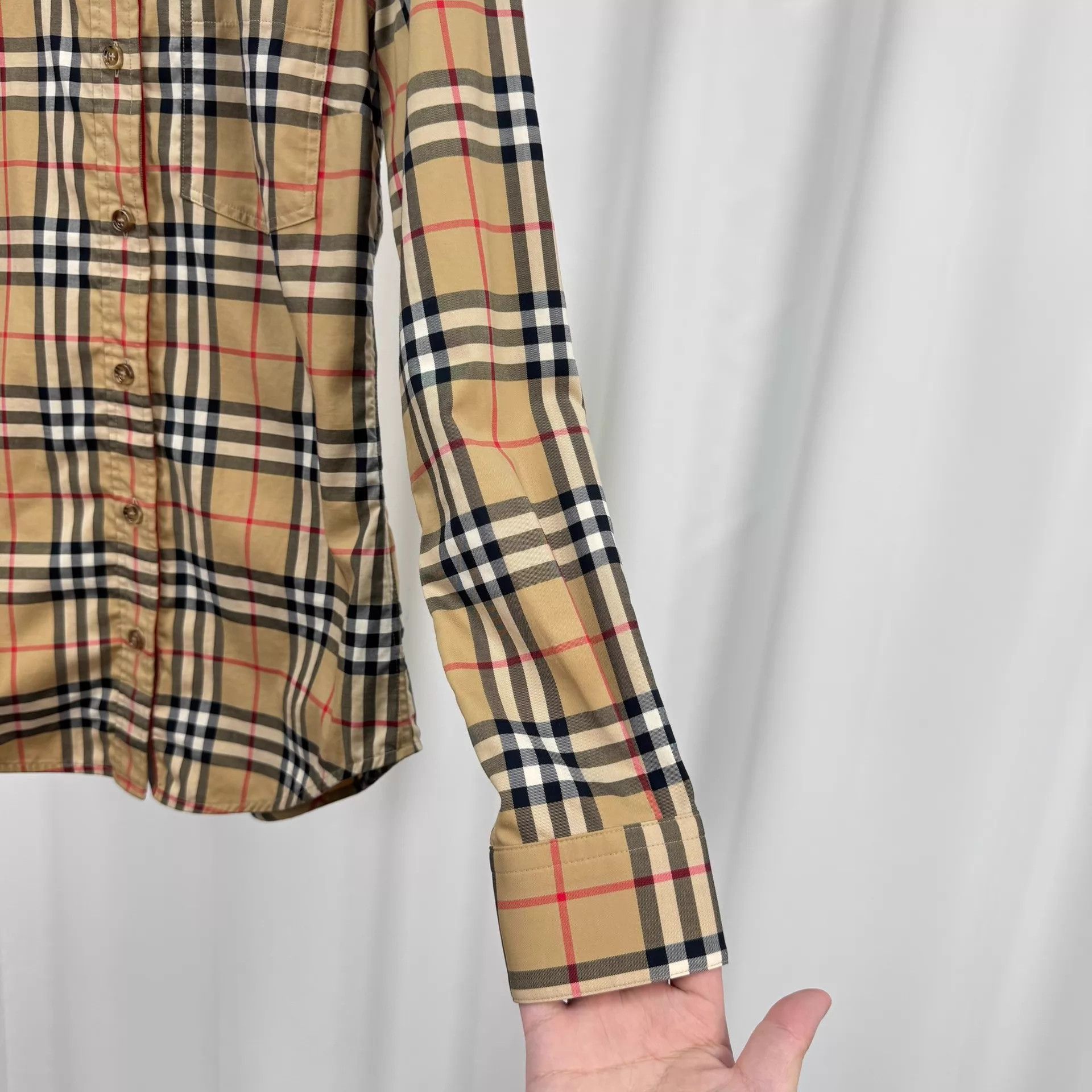 Burberry Burberry ClassicCheckShirt UK4 9/10 KL11058 Size XS / US 0-2 / IT 36-38 - 4 Thumbnail