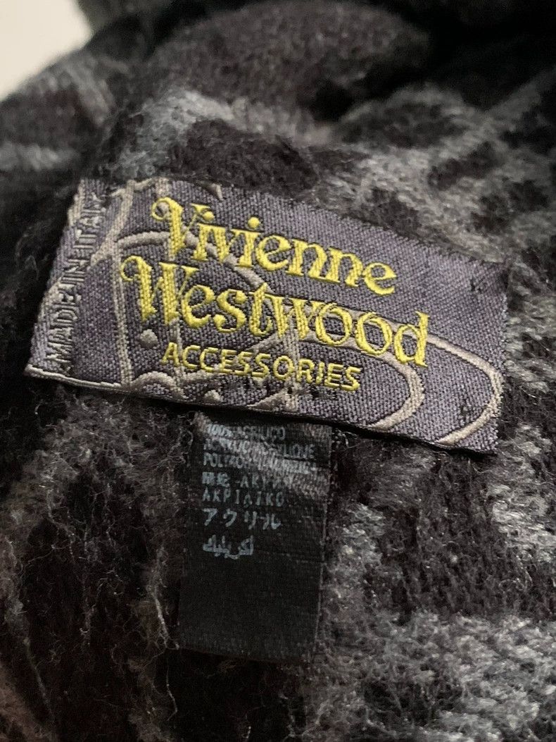 Vivienne Westwood Vivienne Westwood Double-sided graffiti scarf Size ONE SIZE - 5 Thumbnail