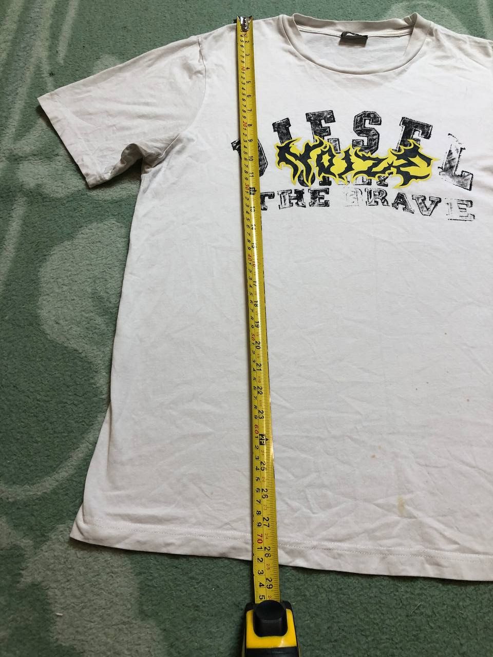 Diesel Vintage Diesel Big Y2K Logo Short Sleeve T-Shirt Size L Size US L / EU 52-54 / 3 - 18 Thumbnail
