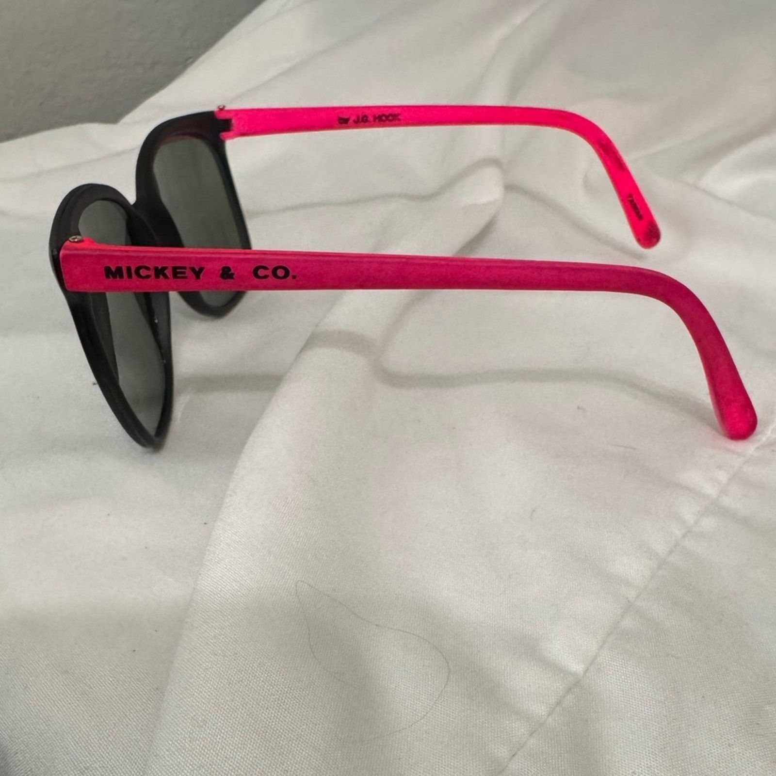 Disney VTG Mickey Mouse Sunglasses with Pink Accents Size ONE SIZE - 3 Thumbnail