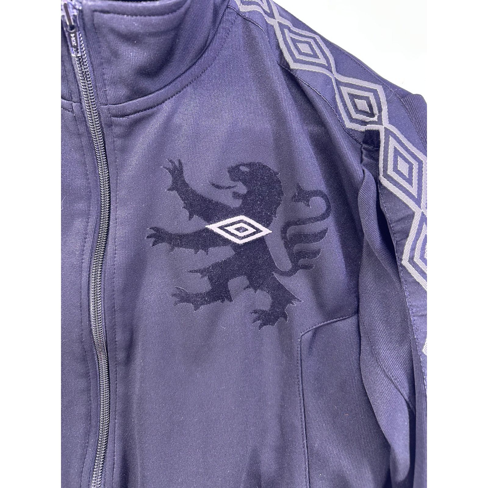 Umbro Vintage Umbro Retro Taped Tricot Trainingsjacke Size Large Size US L / EU 52-54 / 3 - 7 Thumbnail