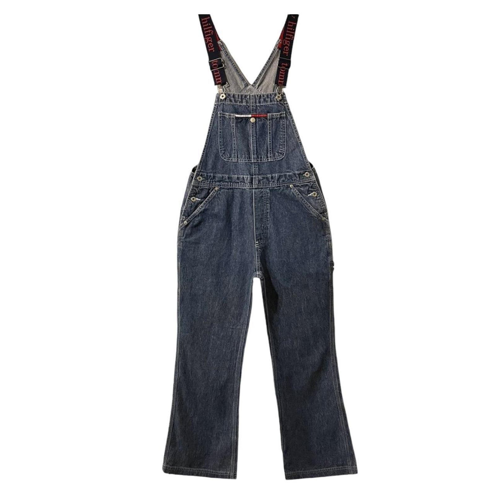 Vintage Tommy Hilfiger Overalls L buy Large Bibs Carpenter Y2K Women’s overalls