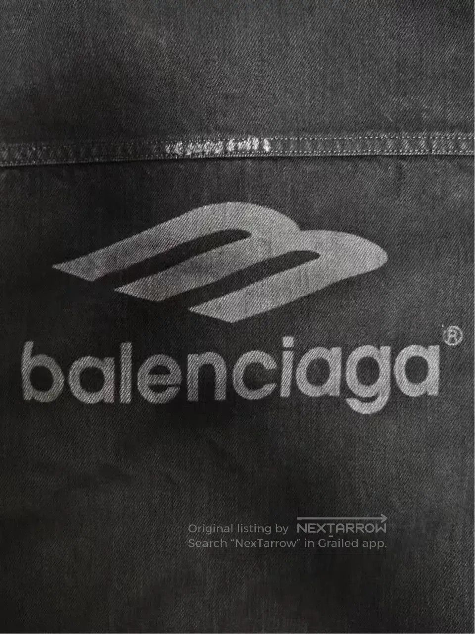Balenciaga Balenciaga 22FW Distressed Denim Jacket. Size US XS / EU 42 / 0 - 3 Thumbnail