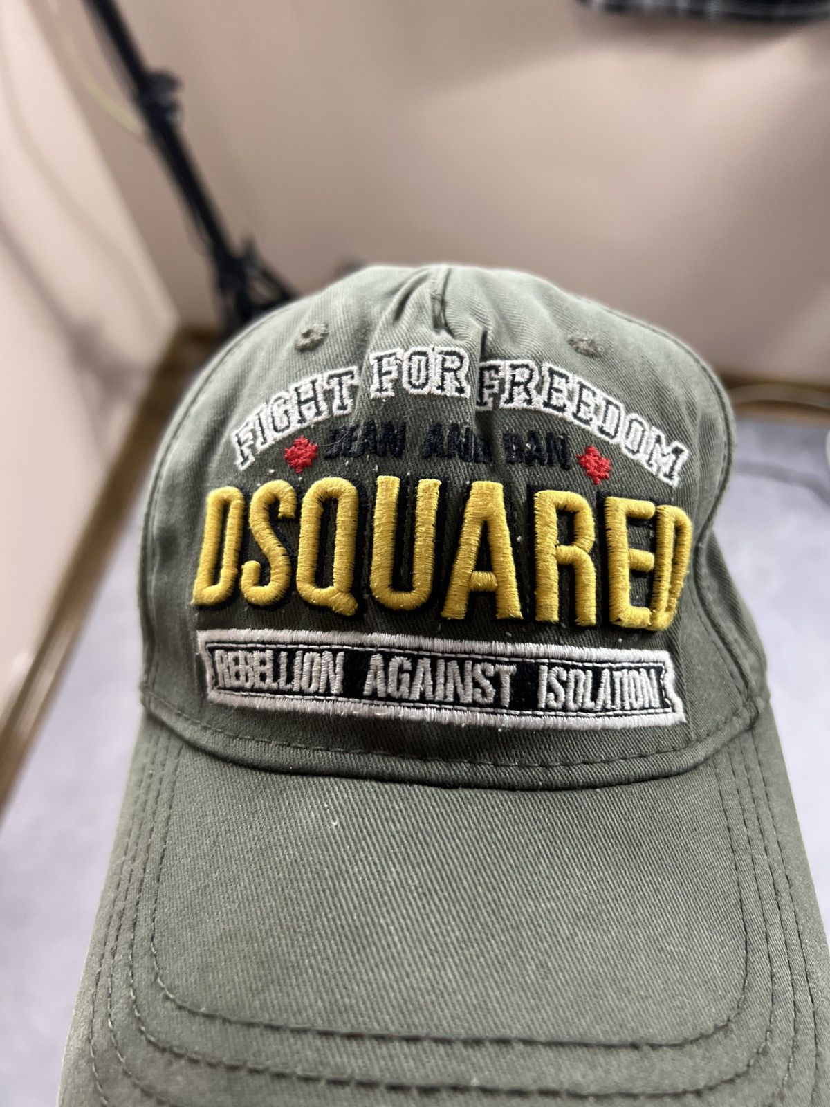 Dsquared2 Vintage Dsquared2 Distressed Rare Rick Owen's style Cap Size ONE SIZE - 7 Thumbnail
