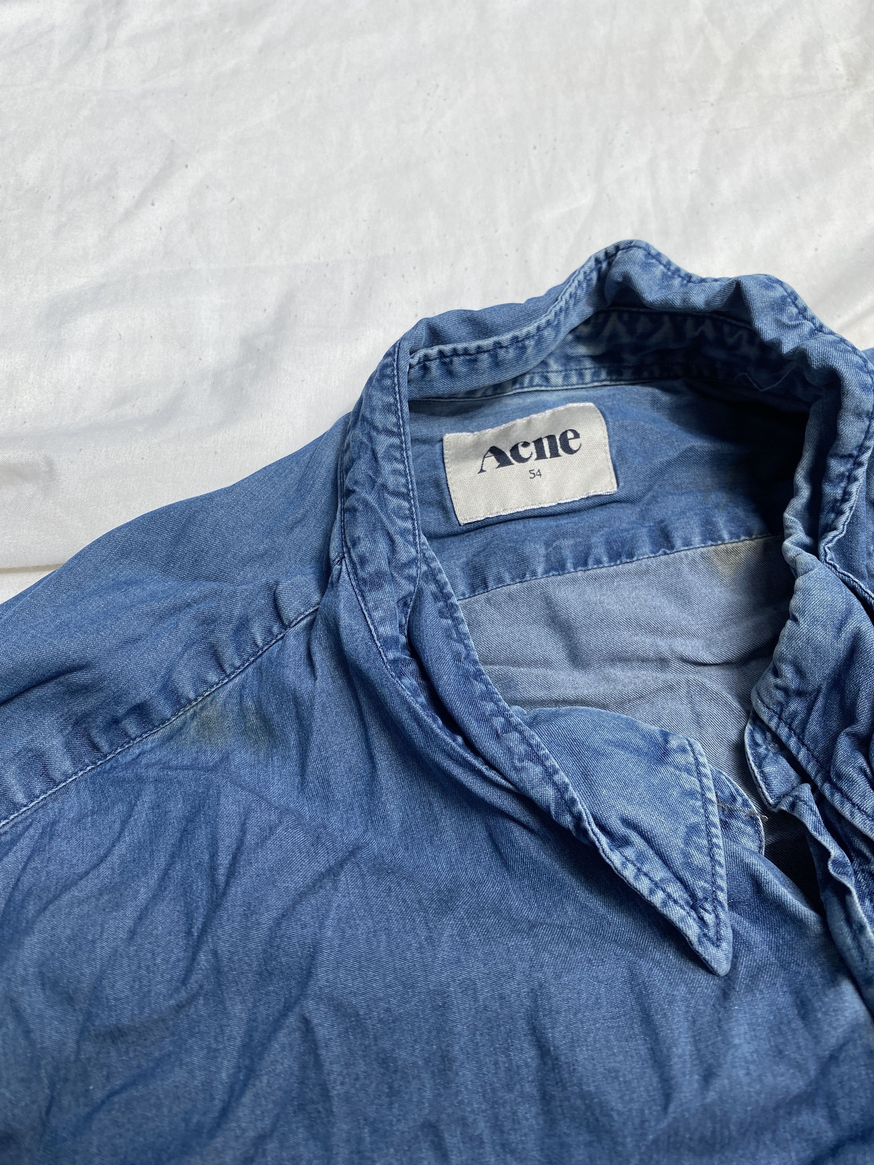 Acne Studios Acne Slim Denim SS12 casual shirt Size US L / EU 52-54 / 3 - 7 Thumbnail