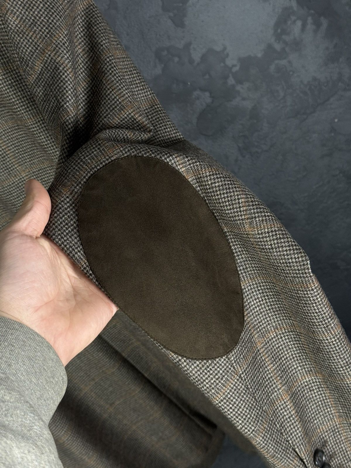 Hackett Men's Hackett London Loro Piana Wool Check Blazer Jacket Size US XL / EU 56 / 4 - 12 Thumbnail