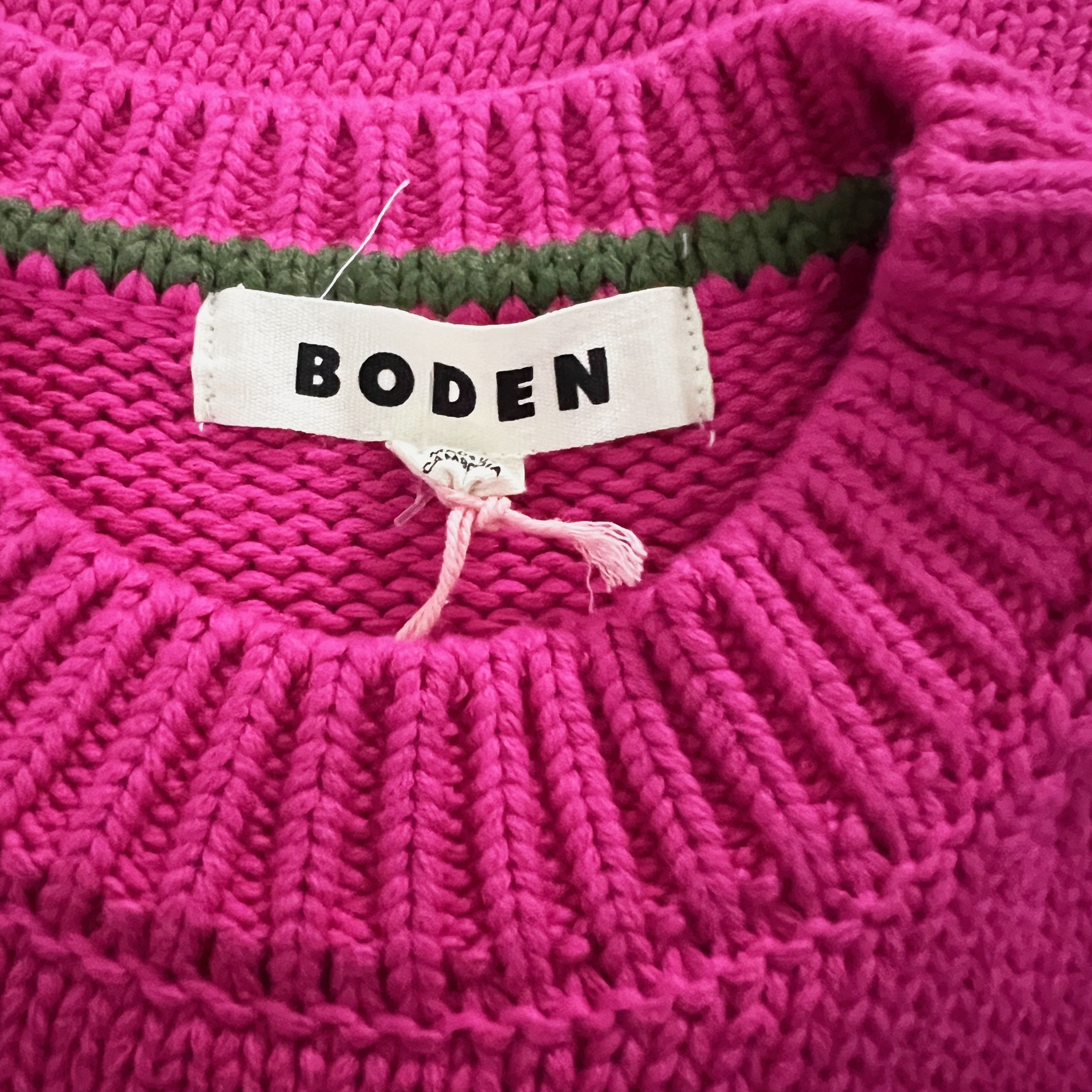 Boden NEW Boden Lucy Oversized Crew Neck Size XS / US 0-2 / IT 36-38 - 2 Thumbnail