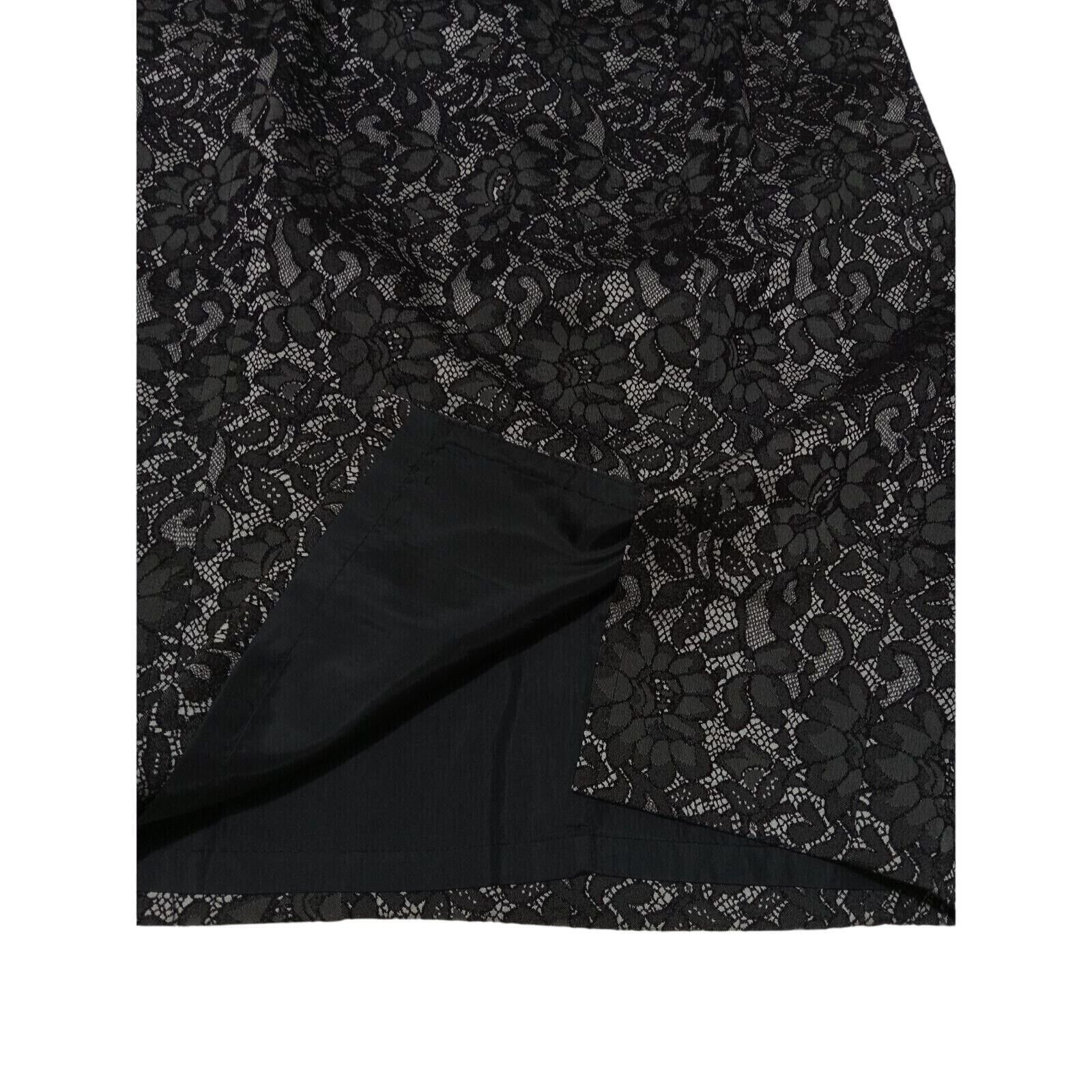 & Other Stories Worthington Lace Pencil Skirt 6 Women's Stretch Straight Size 28" / US 6 / IT 42 - 4 Thumbnail