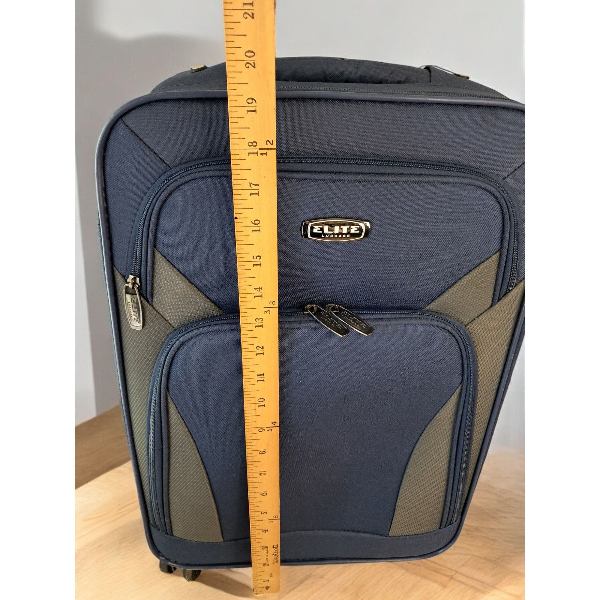 Other Elite 19.5 inch Carry -On Soft Side Lightweight Upright Lugg Size ONE SIZE - 15 Thumbnail