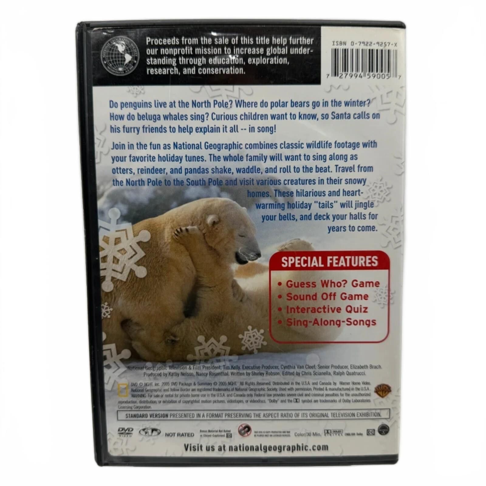 Other National Geographic Animal Holiday (2009) - DVD Size ONE SIZE - 2 Thumbnail