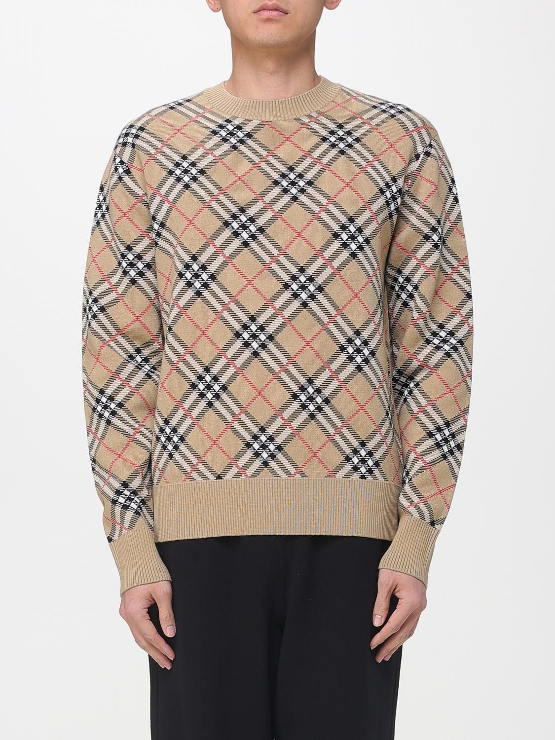 Burberry Burberry Sweater Men Sand Size US L / EU 52-54 / 3 - 1 Thumbnail
