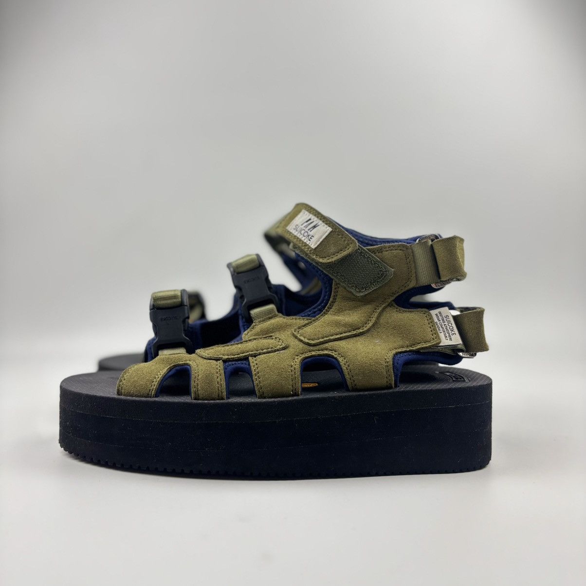 Suicoke × Vibram Suicoke x P.A.M. Platform Sandals Size US 6 / IT 36 - 2 Thumbnail