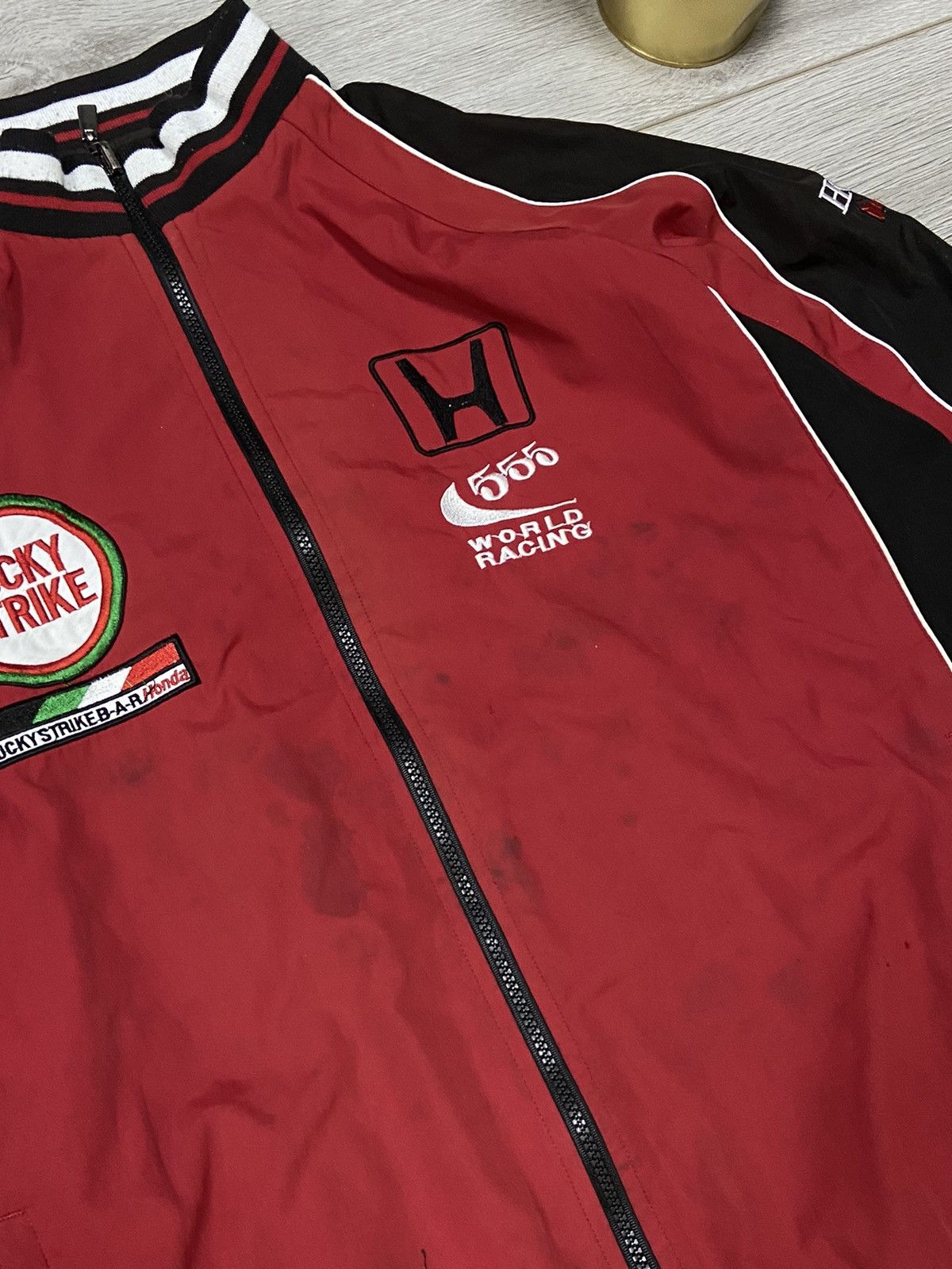 Honda Honda Lucky Strike reversible distressed racing vintage Size US XXL / EU 58 / 5 - 15 Thumbnail