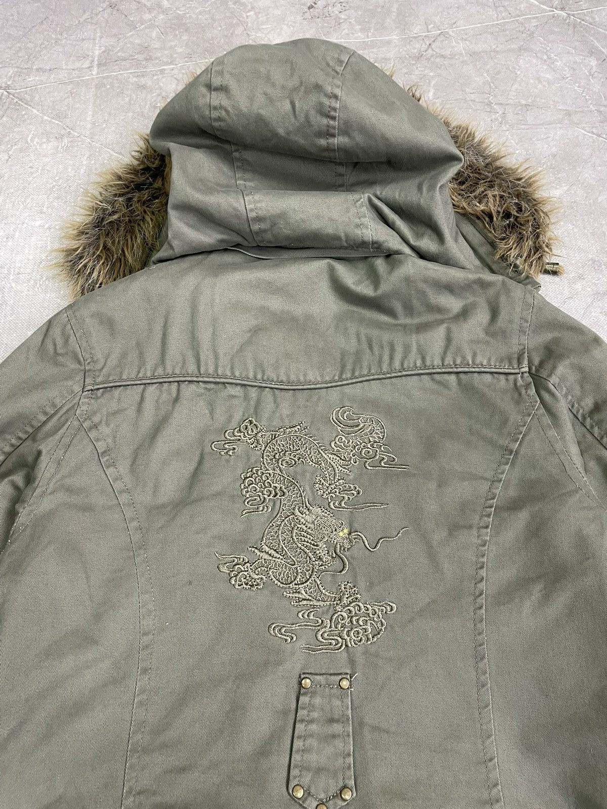 Hysteric Glamour Military fur hood japanese if six was nine jacket army Size US M / EU 48-50 / 2 - 12 Thumbnail