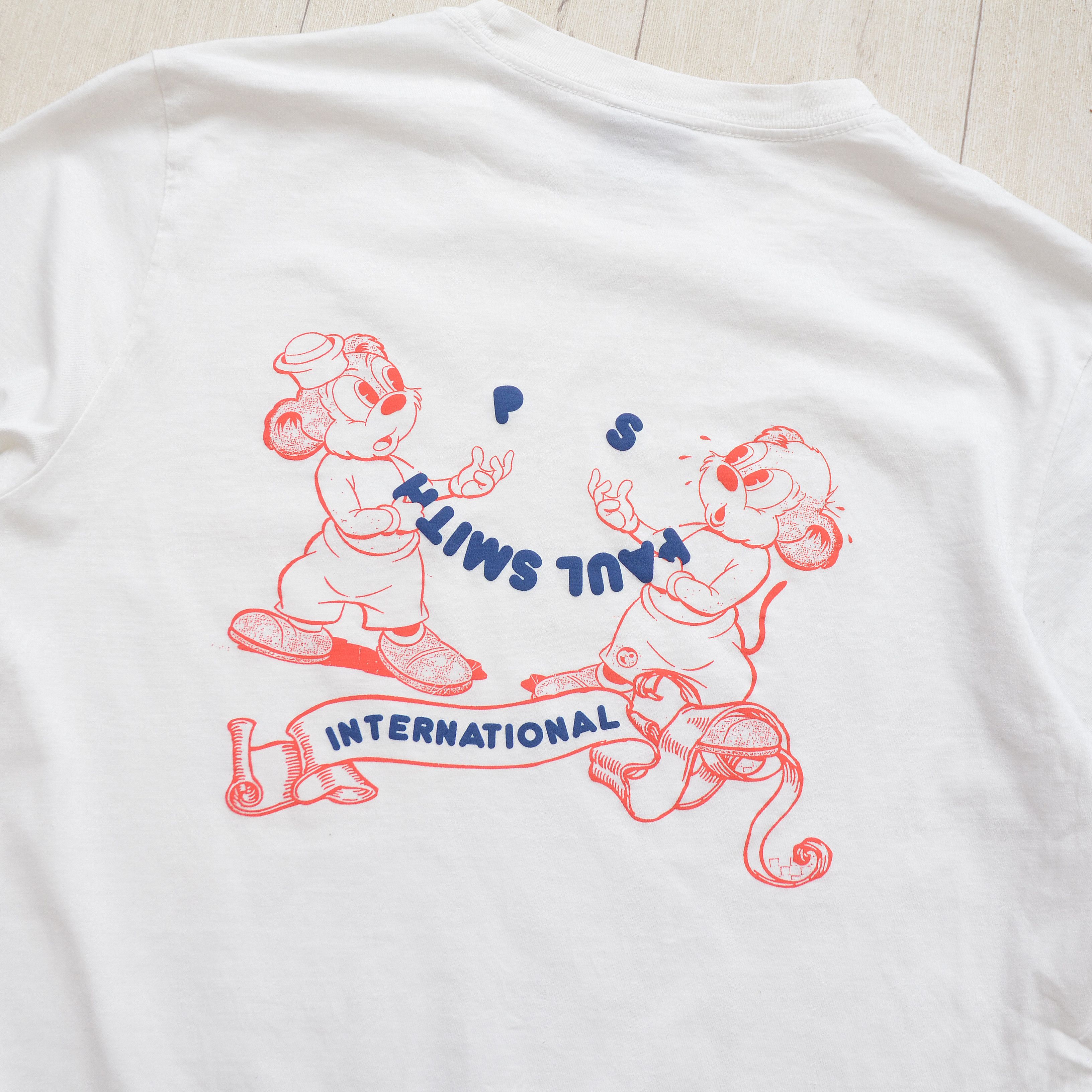 Paul Smith PS Paul Smith International Chipmunk White Circle Graphic Size US M / EU 48-50 / 2 - 14 Thumbnail