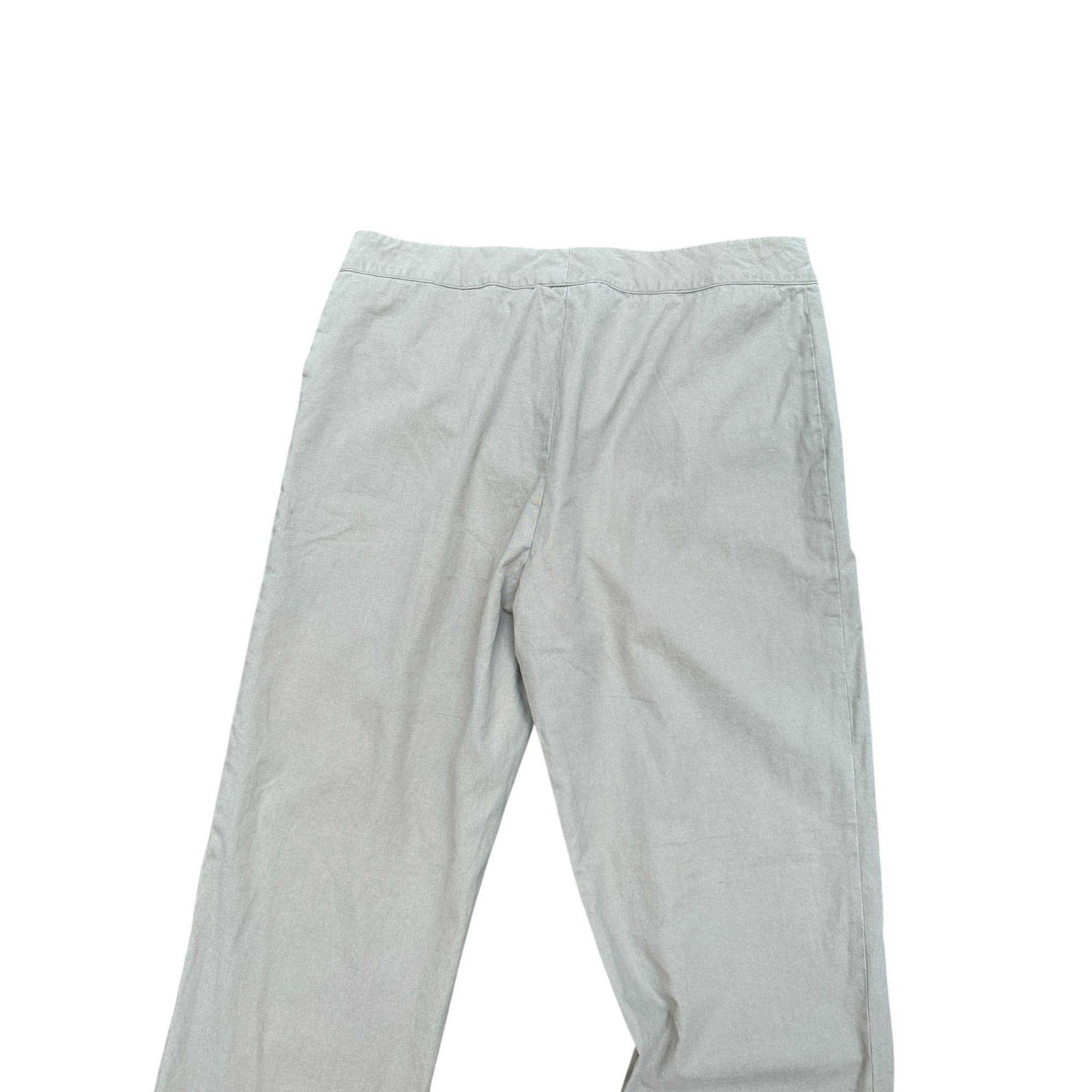 Helmut Lang Light Beige Cotton Trousers Size 30" / US 8 / IT 44 - 5 Thumbnail
