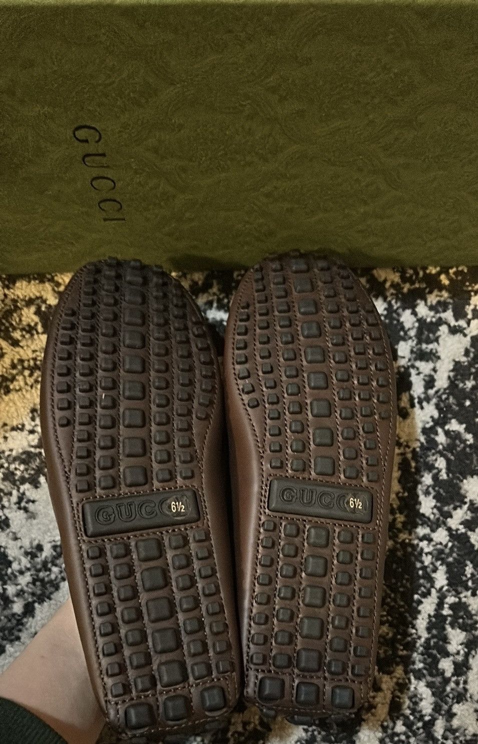 Gucci Gucci Horsebit Detail Leather Loafer Moccasin Leather Size US 6.5 / EU 39-40 - 7 Thumbnail