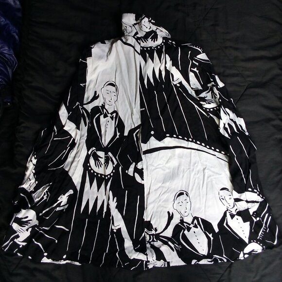 Other Vintage MCM Units Jazz Speakeasy Dance Shirt Size XL / US 12-14 / IT 48-50 - 5 Thumbnail