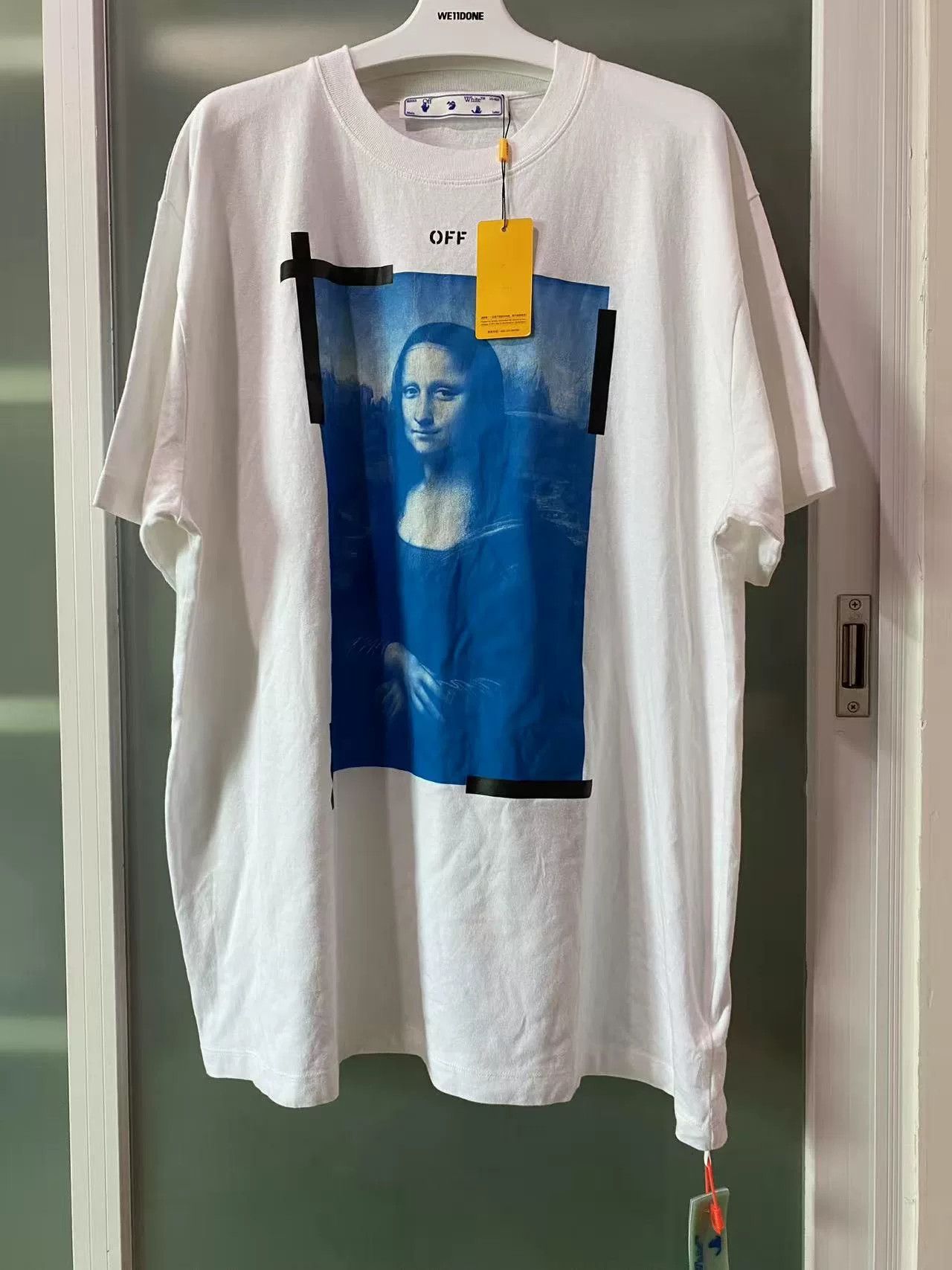 Off-White Off-White Mona Lisa Short-Sleeve Tee Size US M / EU 48-50 / 2 - 1 Thumbnail